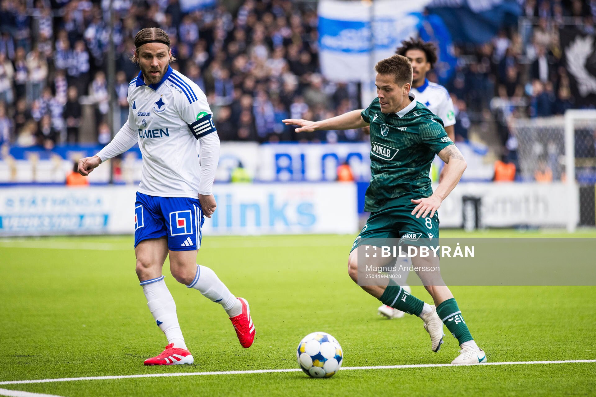 IFK Norrköpings Christoffer Nyman och Halmstads Niilo