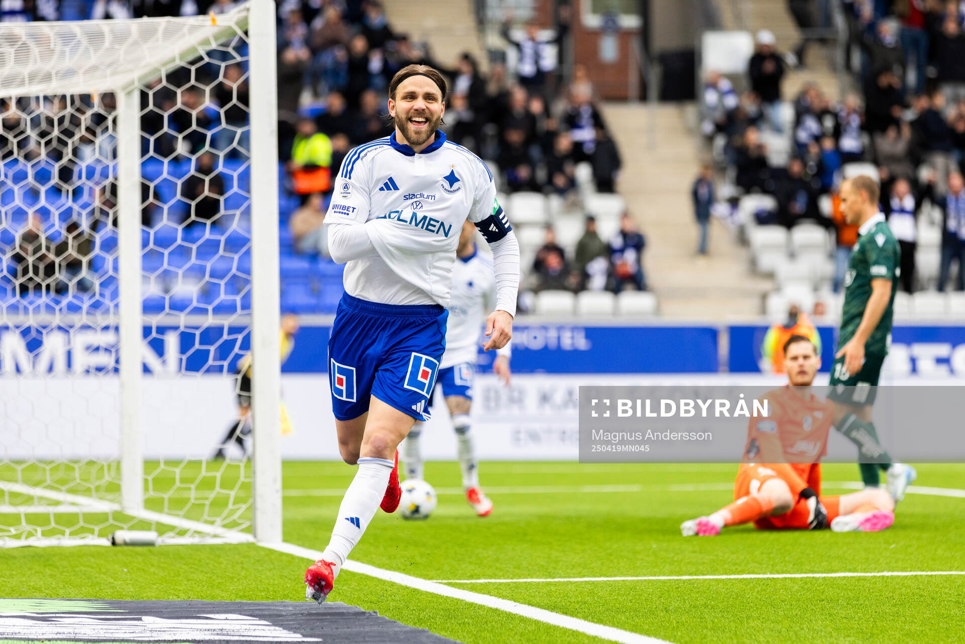 IFK Norrköpings Christoffer Nyman jublar