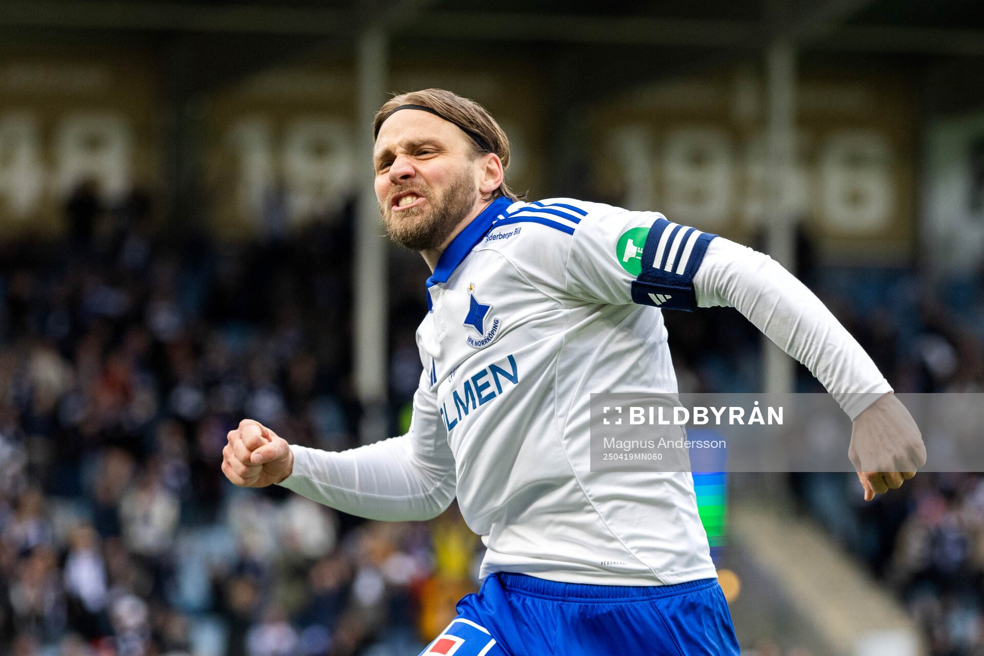 IFK Norrköpings Christoffer Nyman jublar