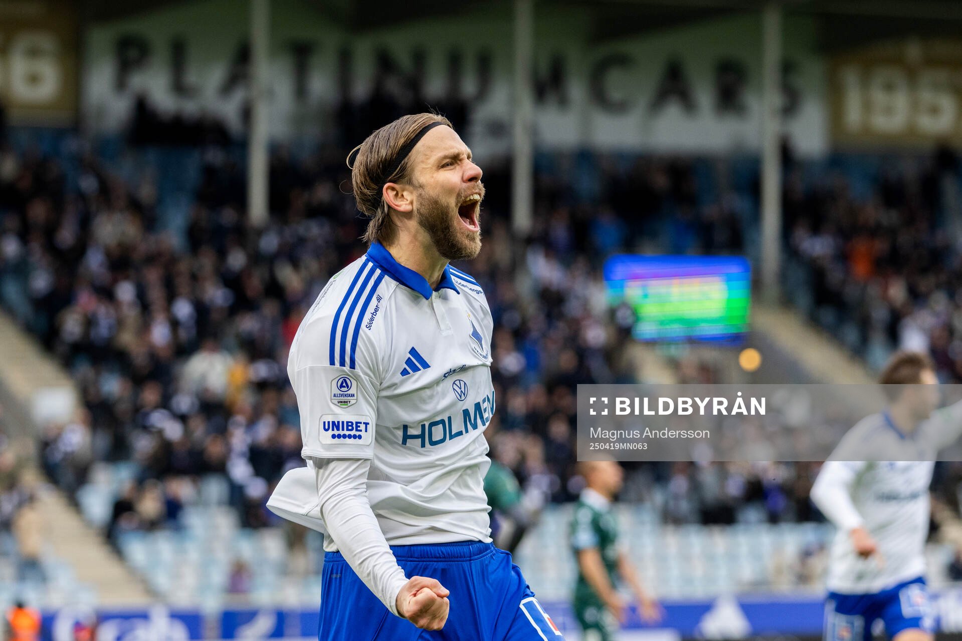 IFK Norrköpings Christoffer Nyman jublar