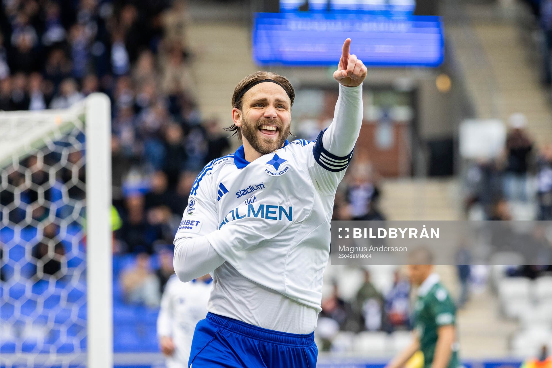 IFK Norrköpings Christoffer Nyman jublar