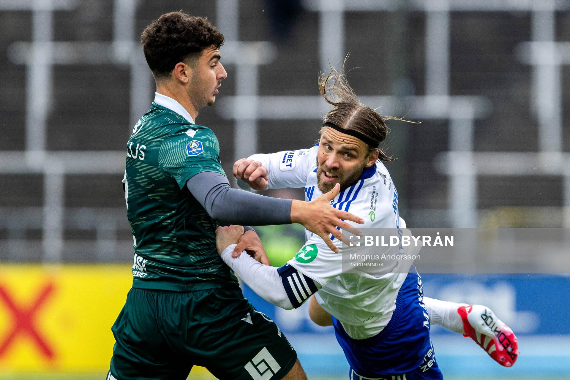 Halmstads Bleon Kurtulus och IFK Norrköpings Christoffer
