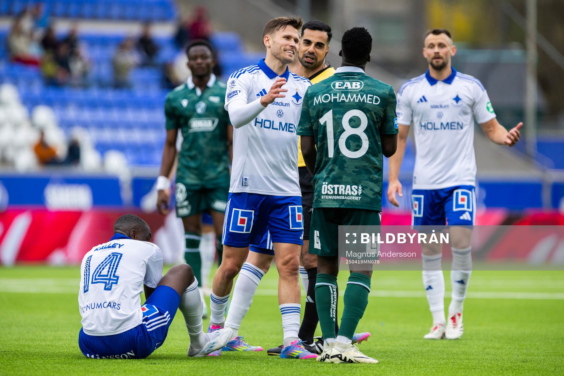 IFK Norrköpings Arnor Traustason och Halmstads Naeem