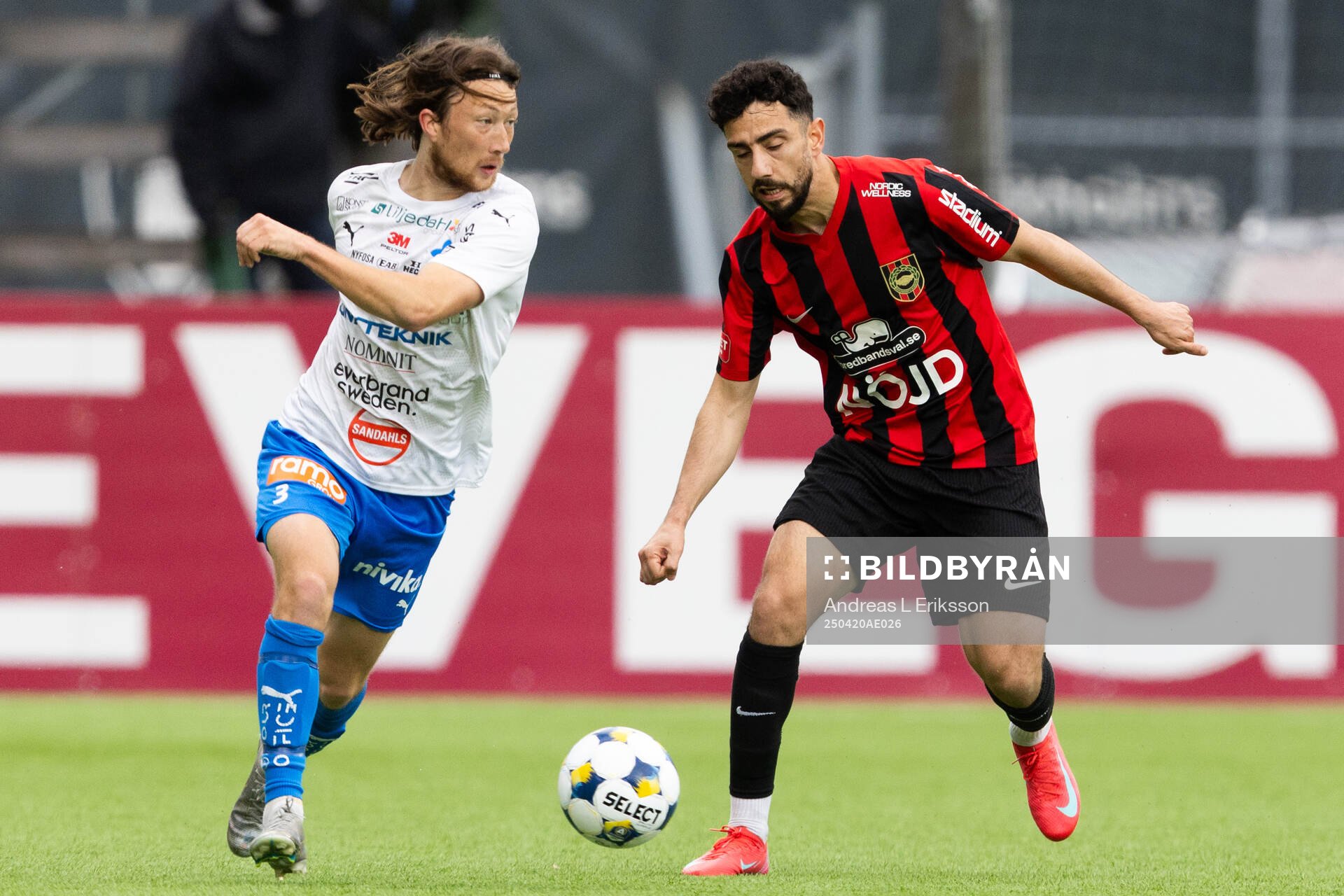 Värnamos Axel Björnström och Brommapojkarnas Daleho
