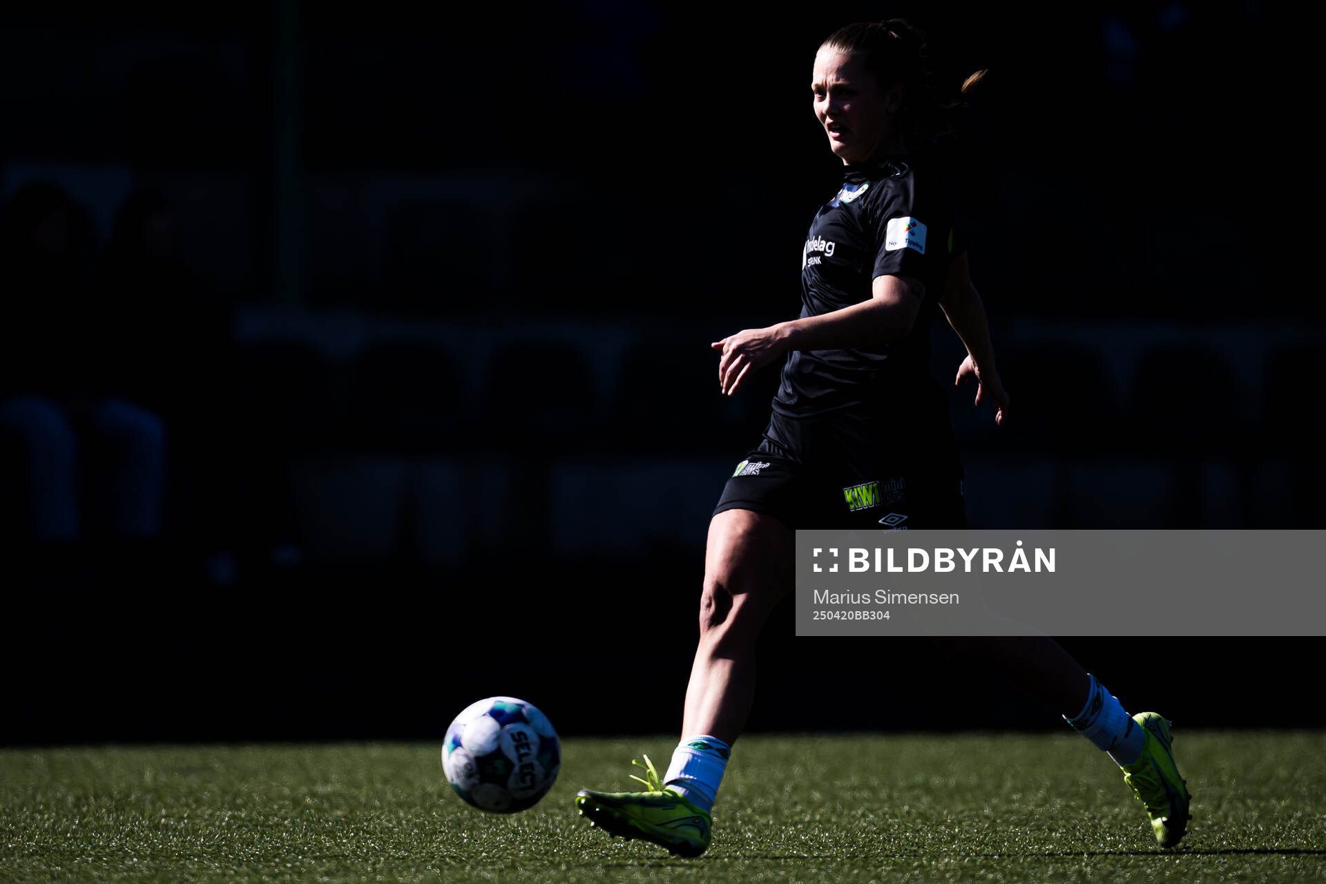 Ane Kristine Eggen of KIL/Hemne during the 1. division football match between KIL/Hemne and HamKam on April 20, 2025 in Kyrksæterøra.