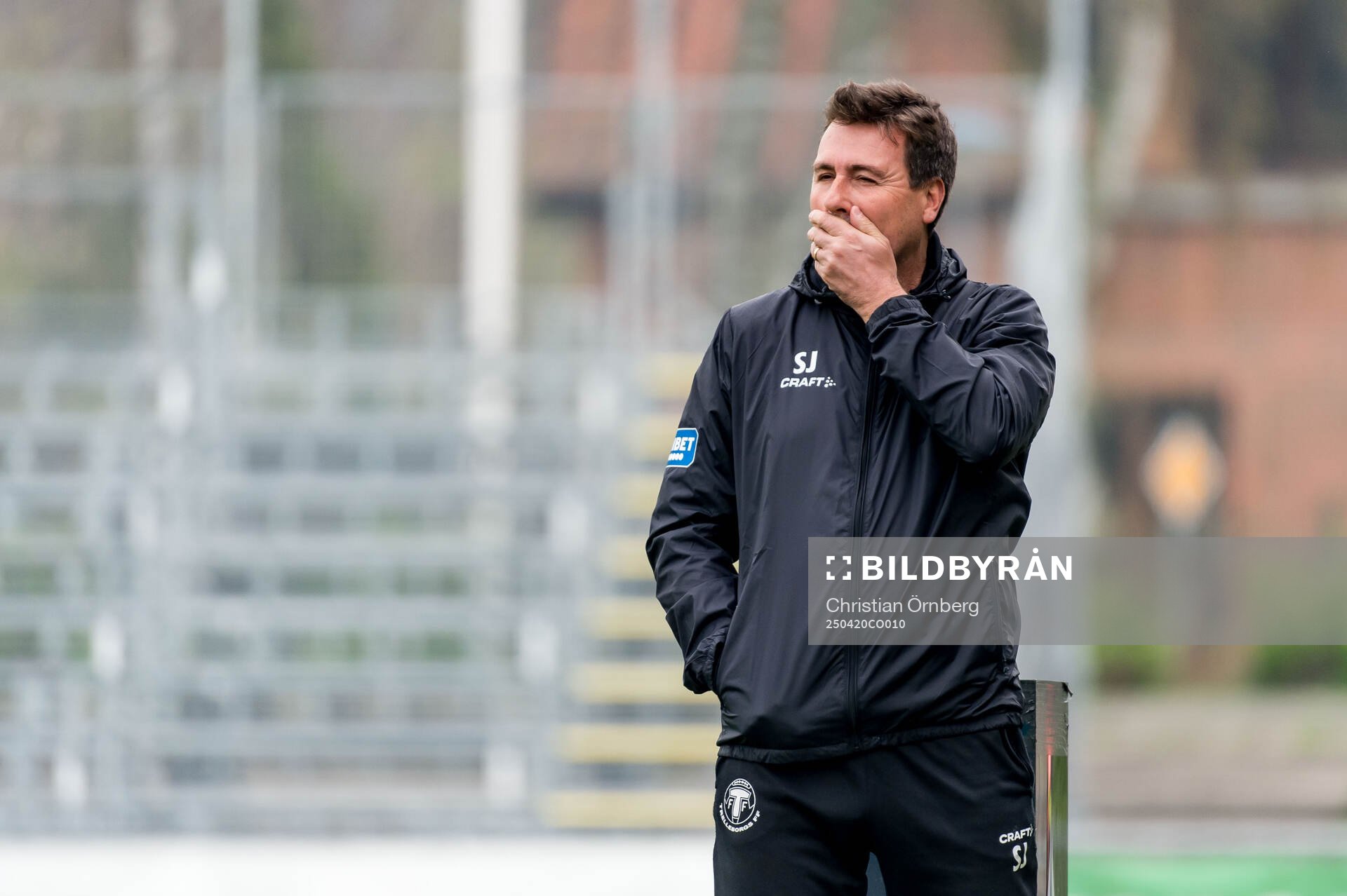 Trelleborgs tränare Stefan Jacobsson deppar
