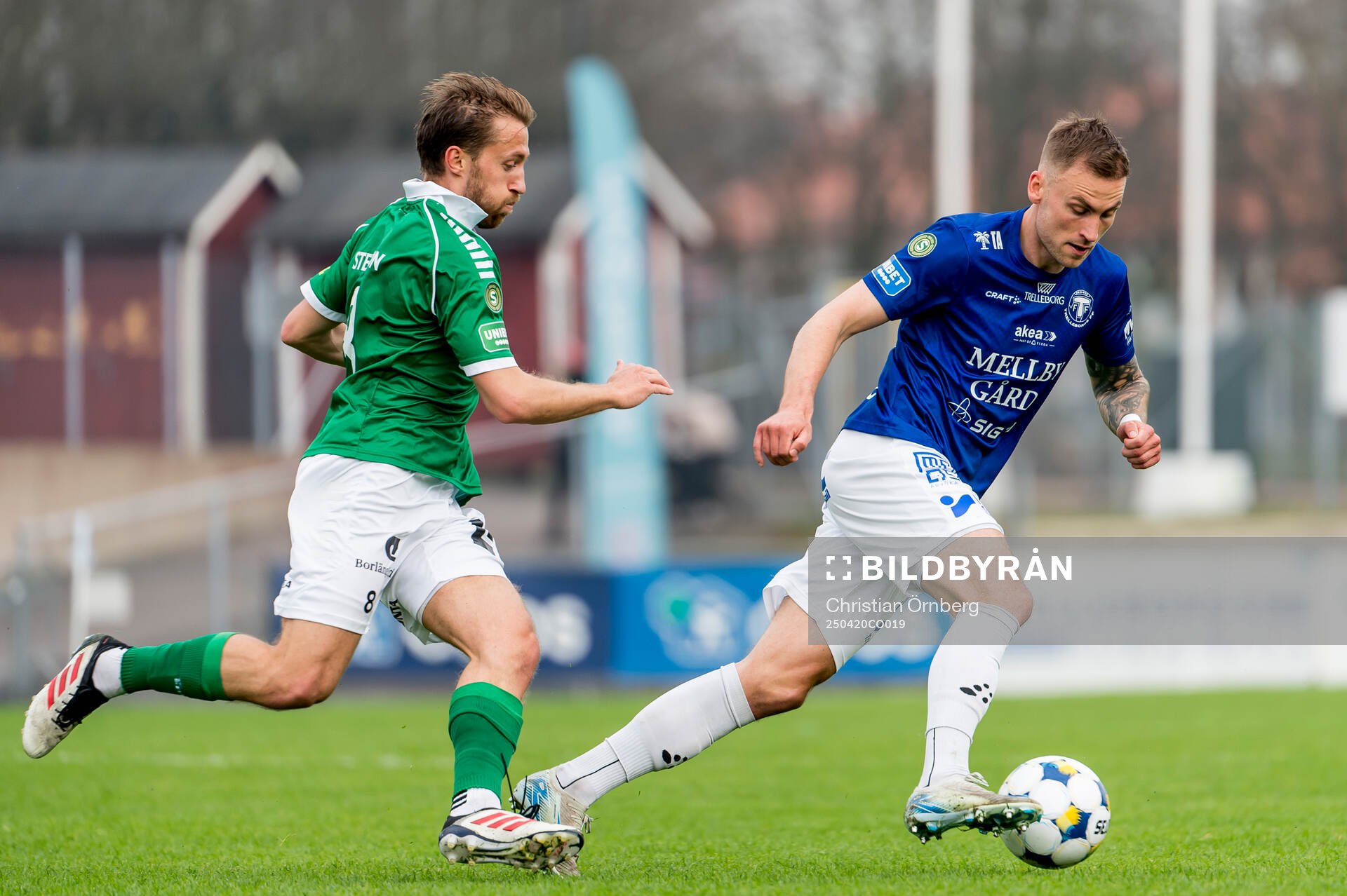 Brages Jacob Stensson och Trelleborgs Filip Bohman