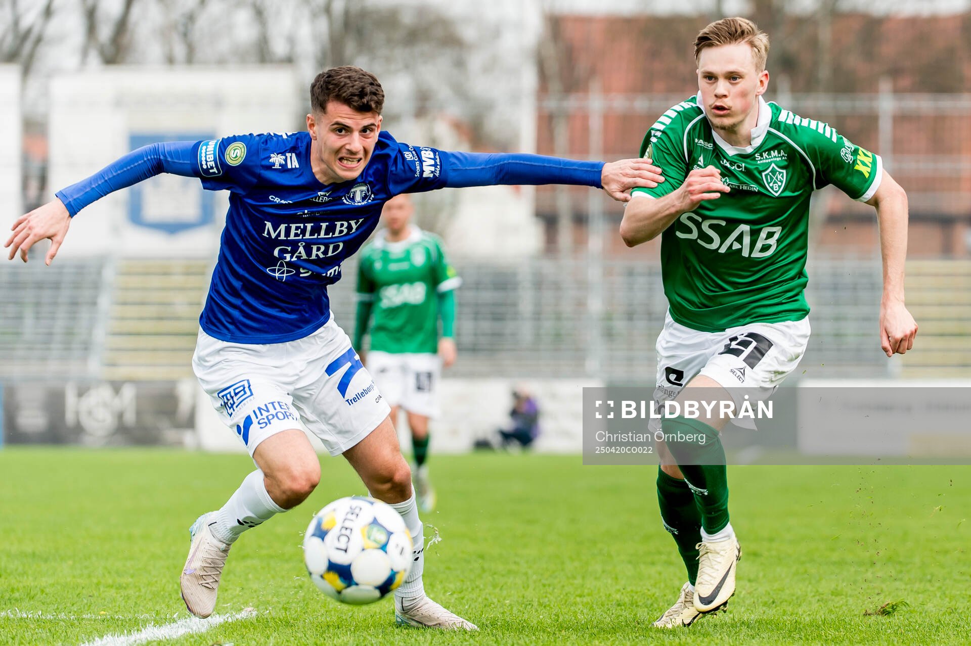 Trelleborgs Eren Alievski och Brages Jacob Stensson