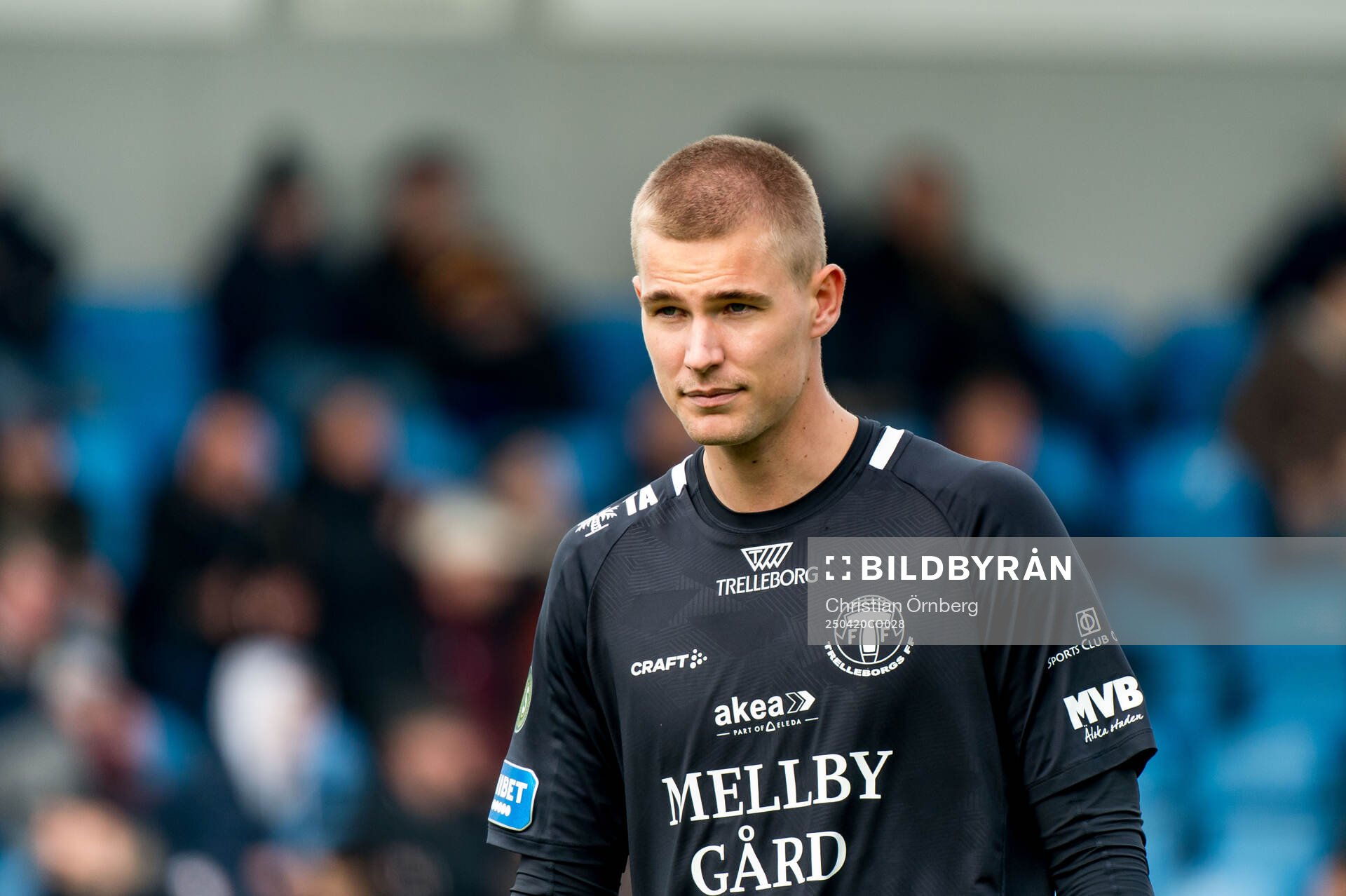 Trelleborgs målvakt Mathias Nilsson