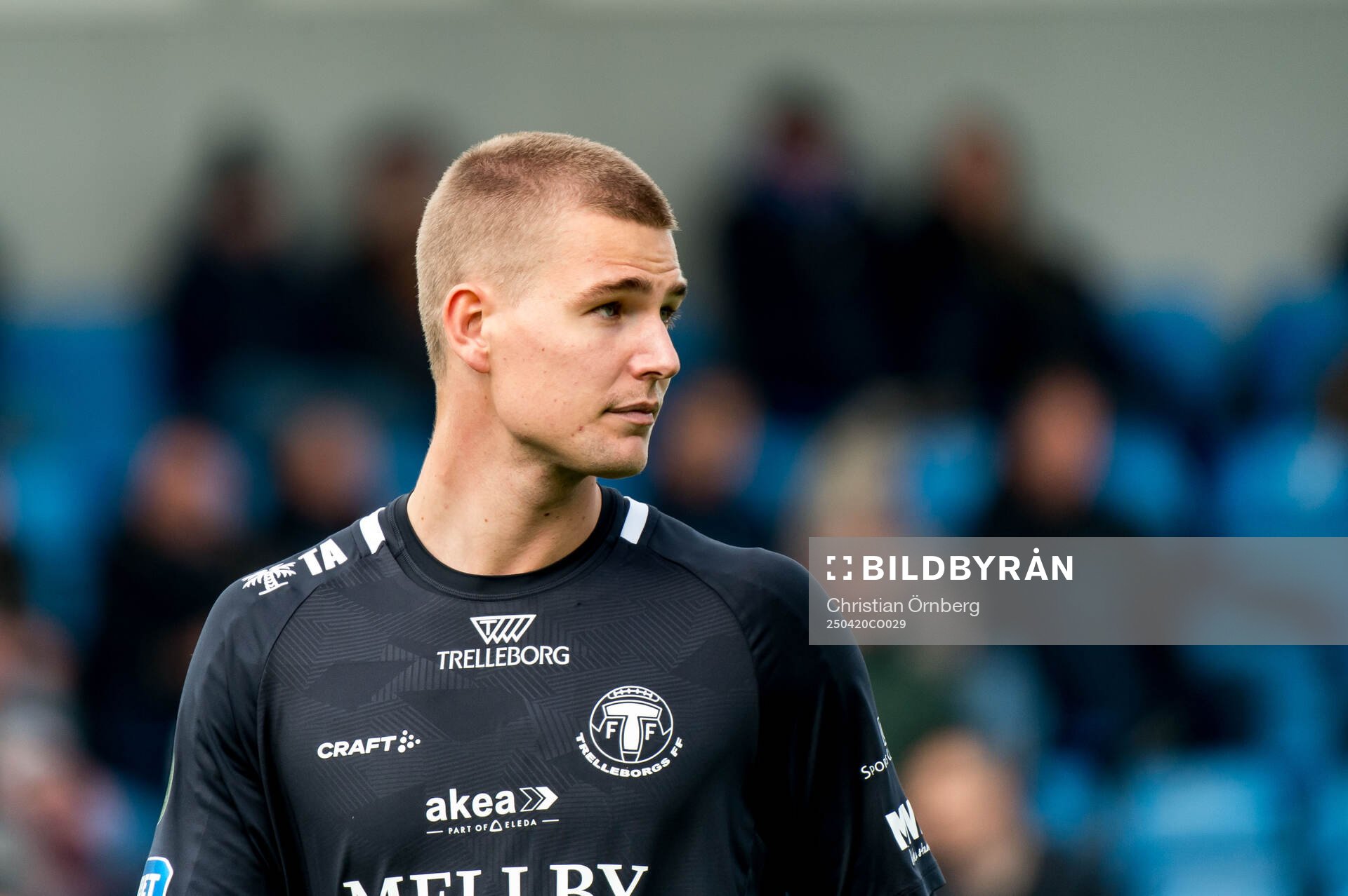 Trelleborgs målvakt Mathias Nilsson