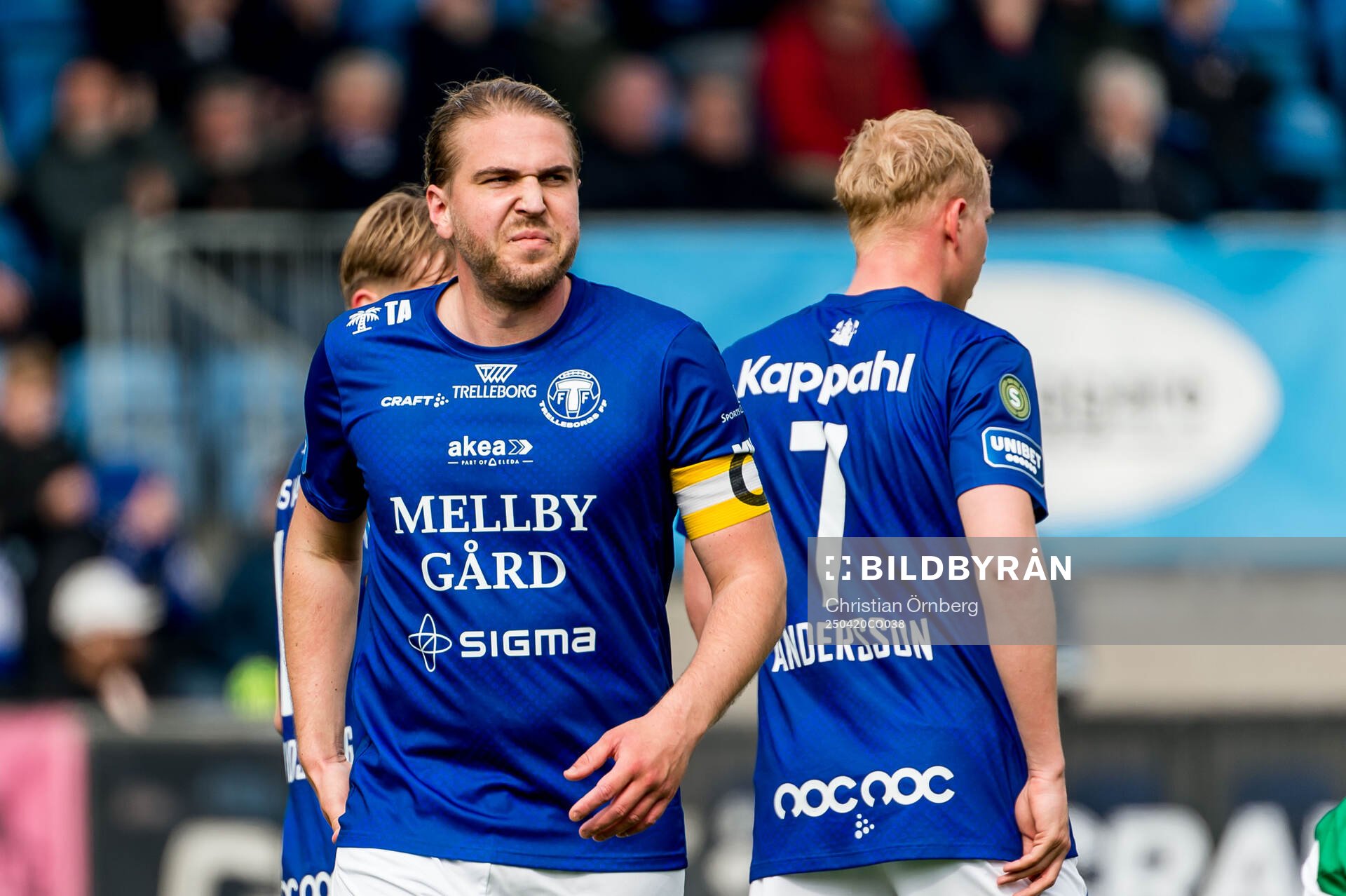 Trelleborgs Charlie Weberg deppar