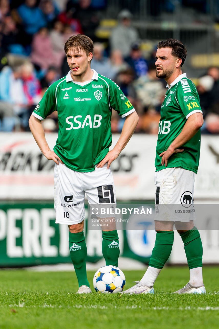Brages Gustav Berggren och Haris Brkic