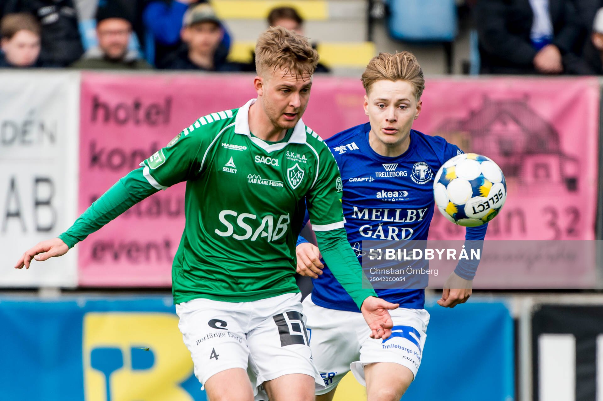 Brages Malte Persson och Trelleborgs Abbe Rehn