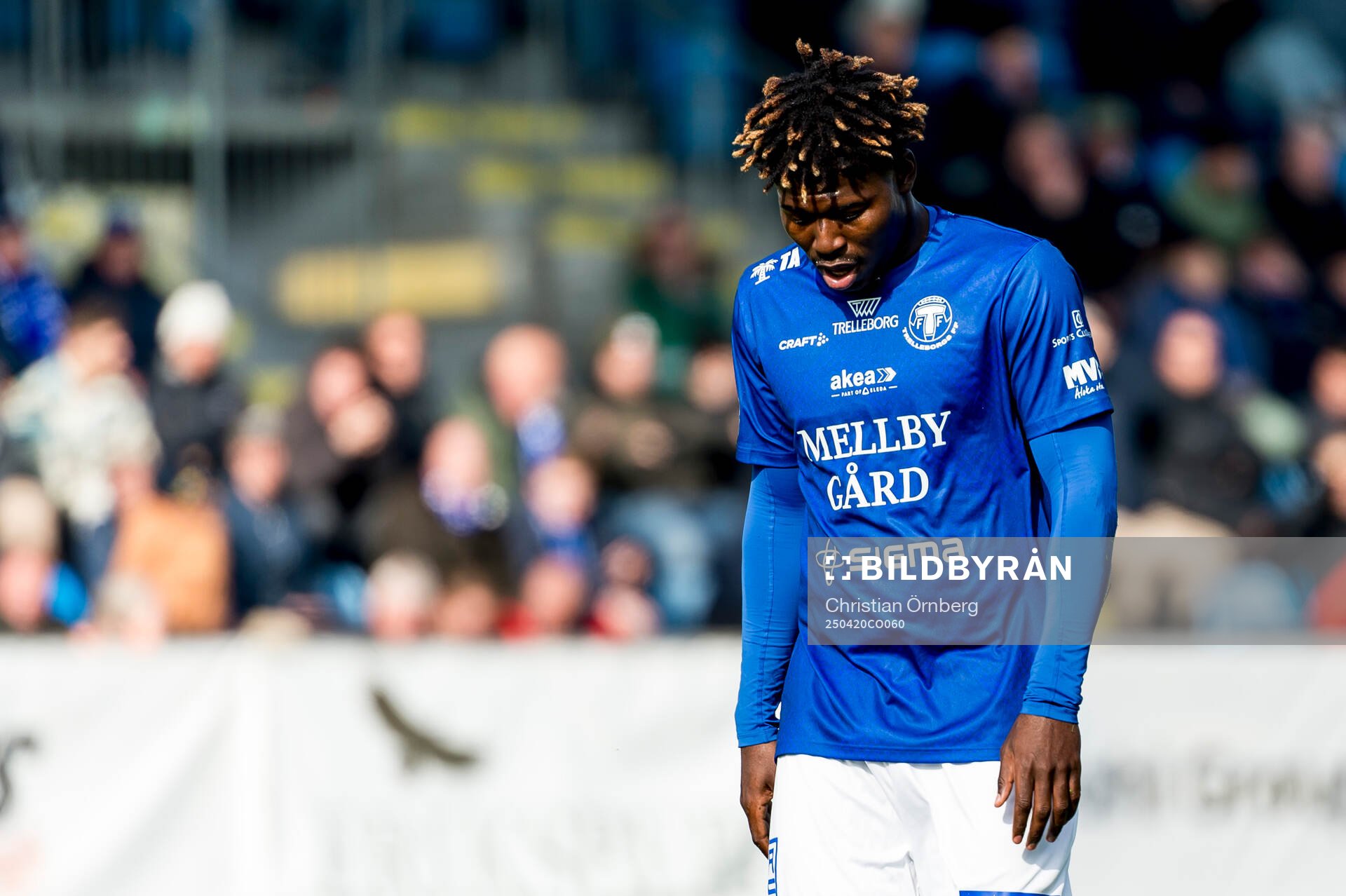 Trelleborgs Abel Ogwuche deppar