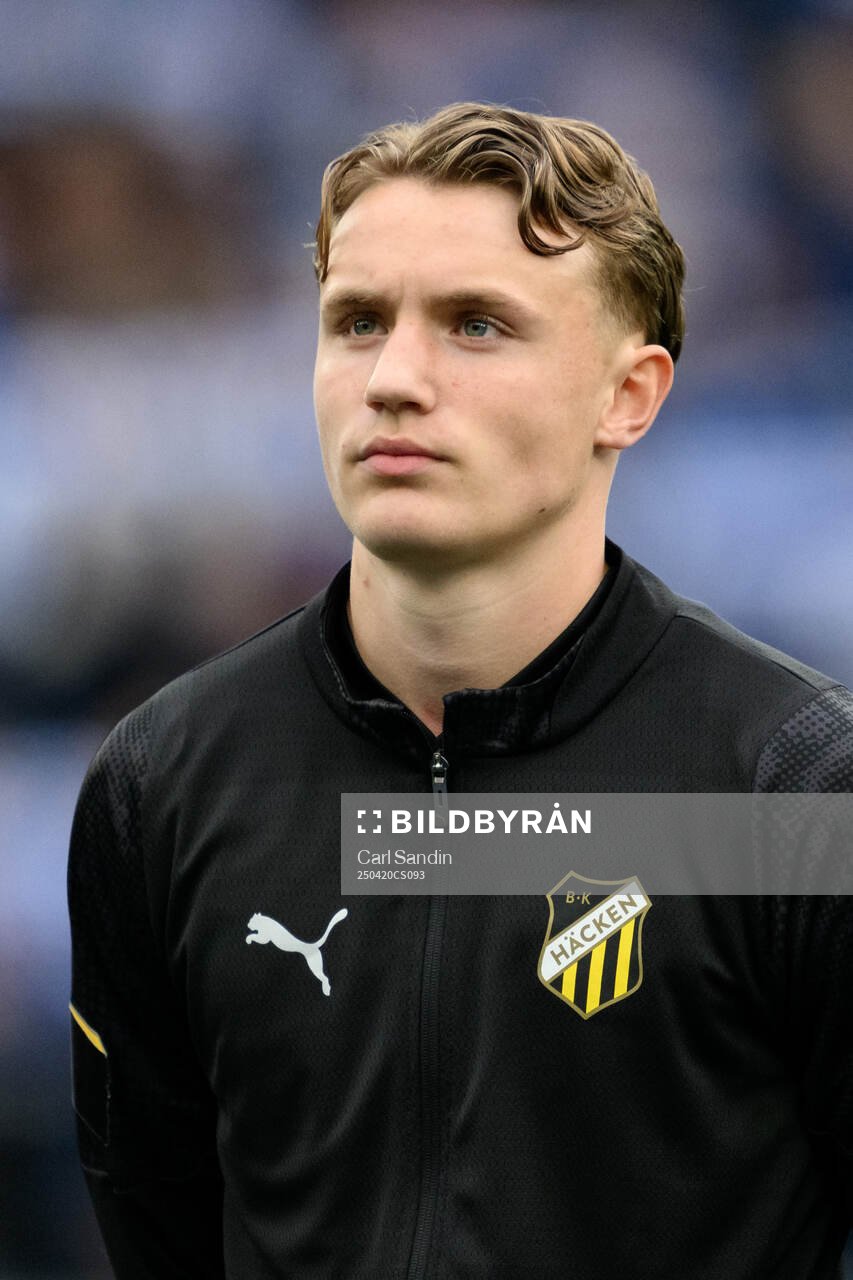 Häckens Filip Öhman vid lineup