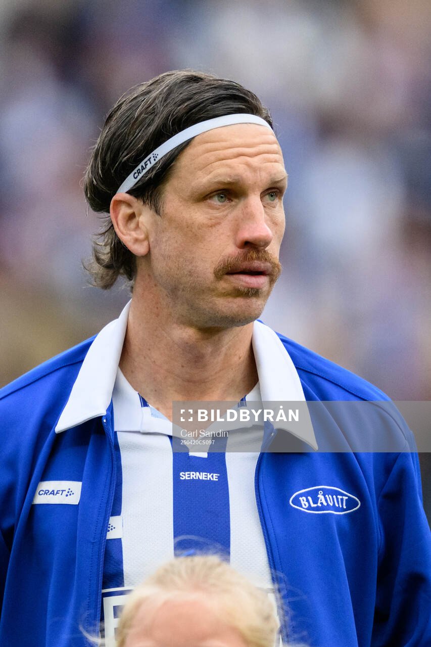 IFK Göteborgs Gustav Svensson vid lineup