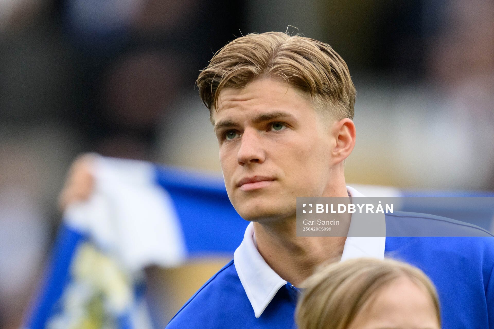 IFK Göteborgs Felix Eriksson vid lineup