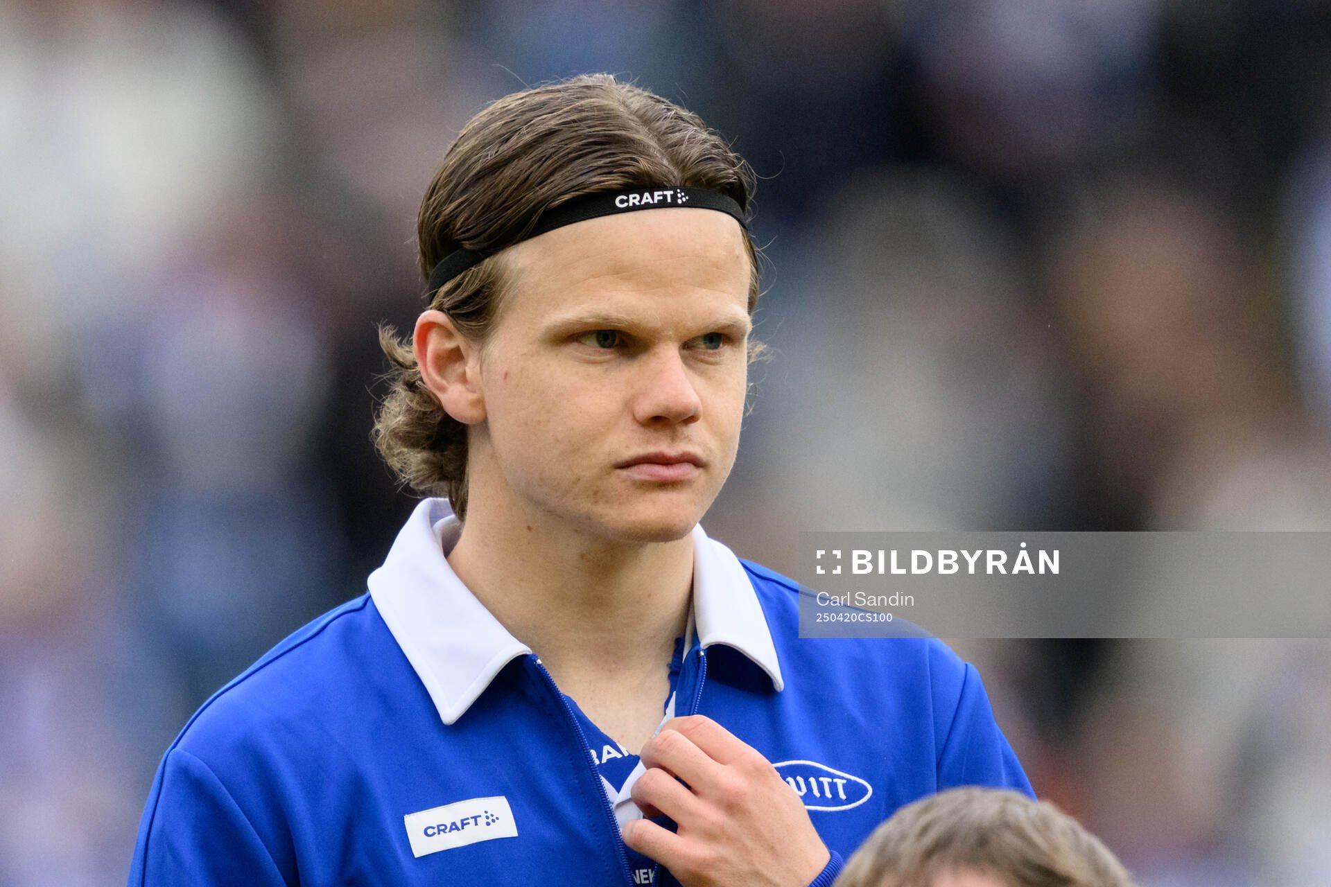 IFK Göteborgs Kolbeinn Thordarson vid lineup