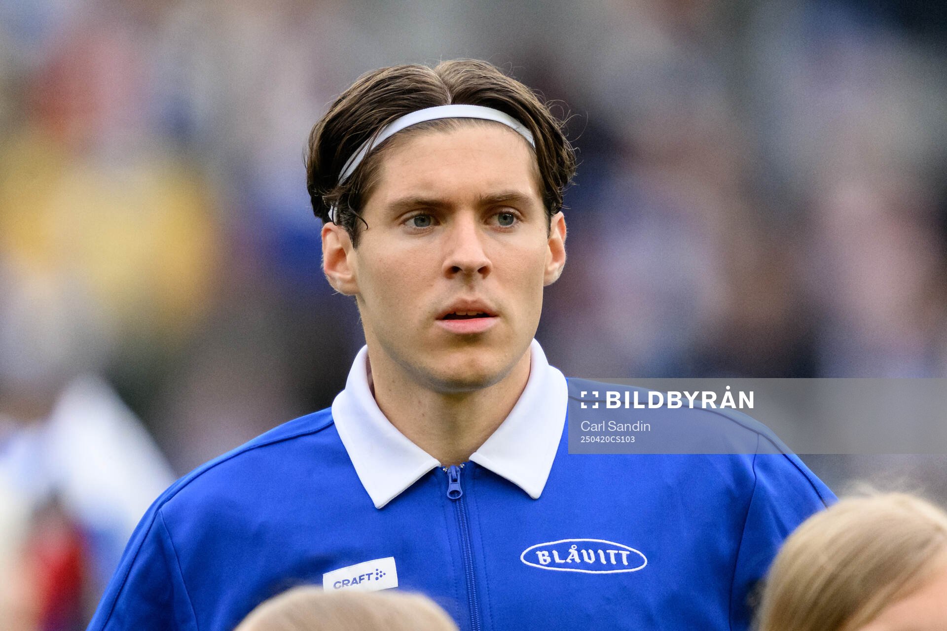 IFK Göteborgs Eman Markovic vid lineup