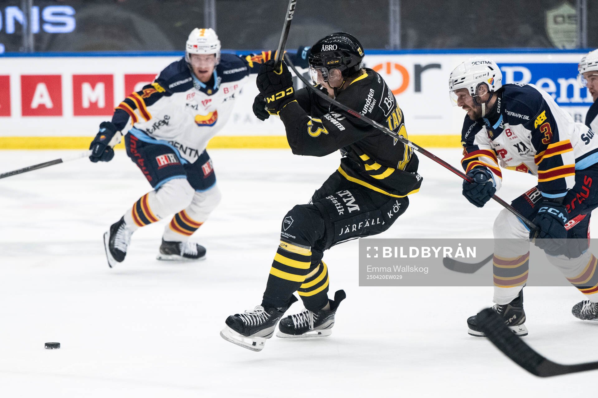 AIKs Oliver Tärnström och Djurgårdens August Berg