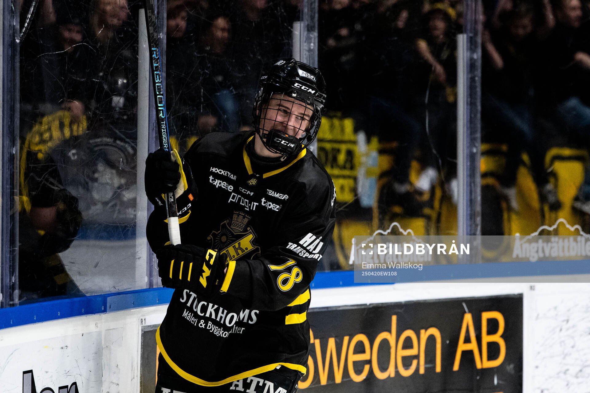 AIKs Sid Boije jublar
