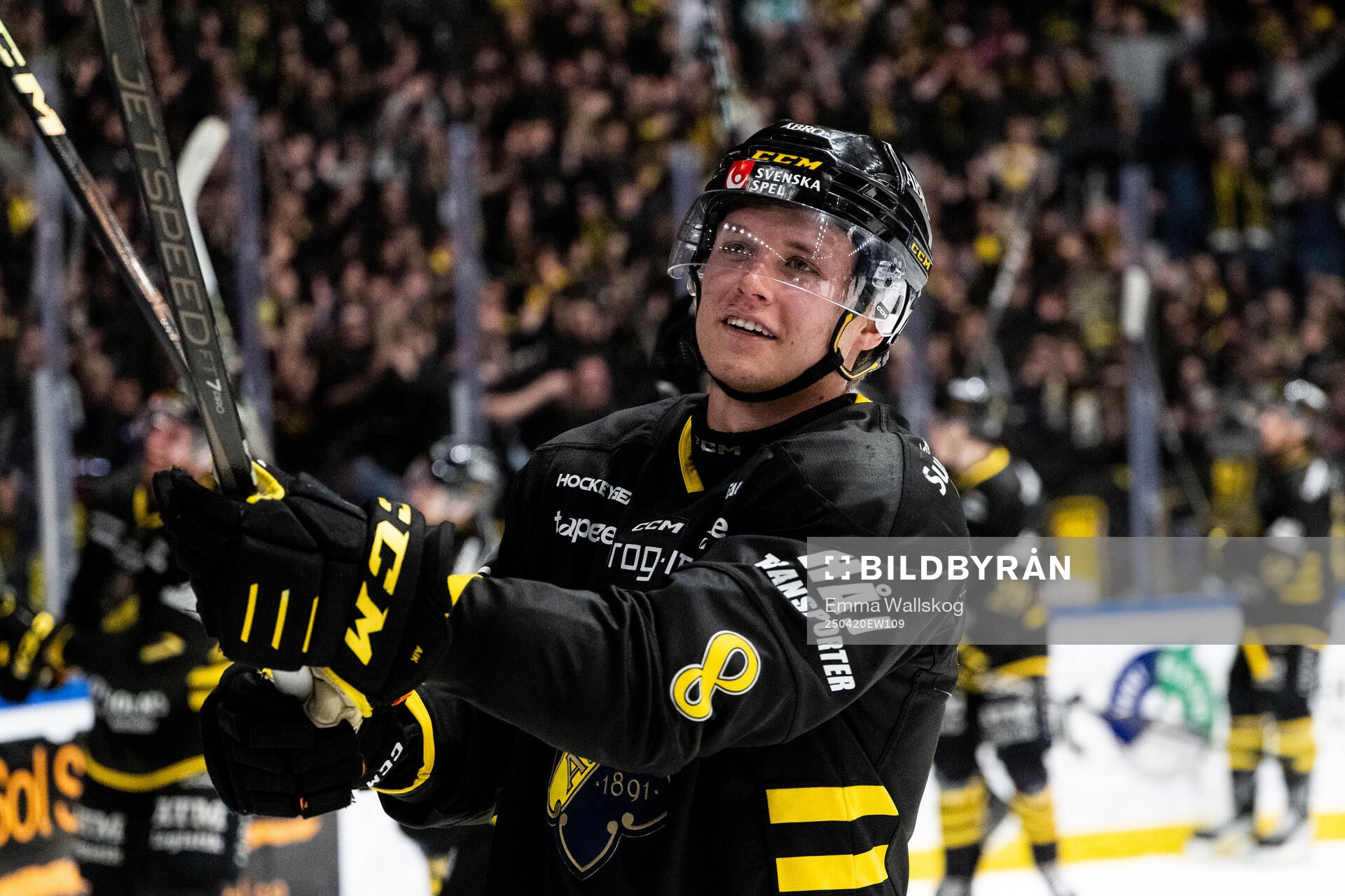 AIKs Tom Hedberg jublar