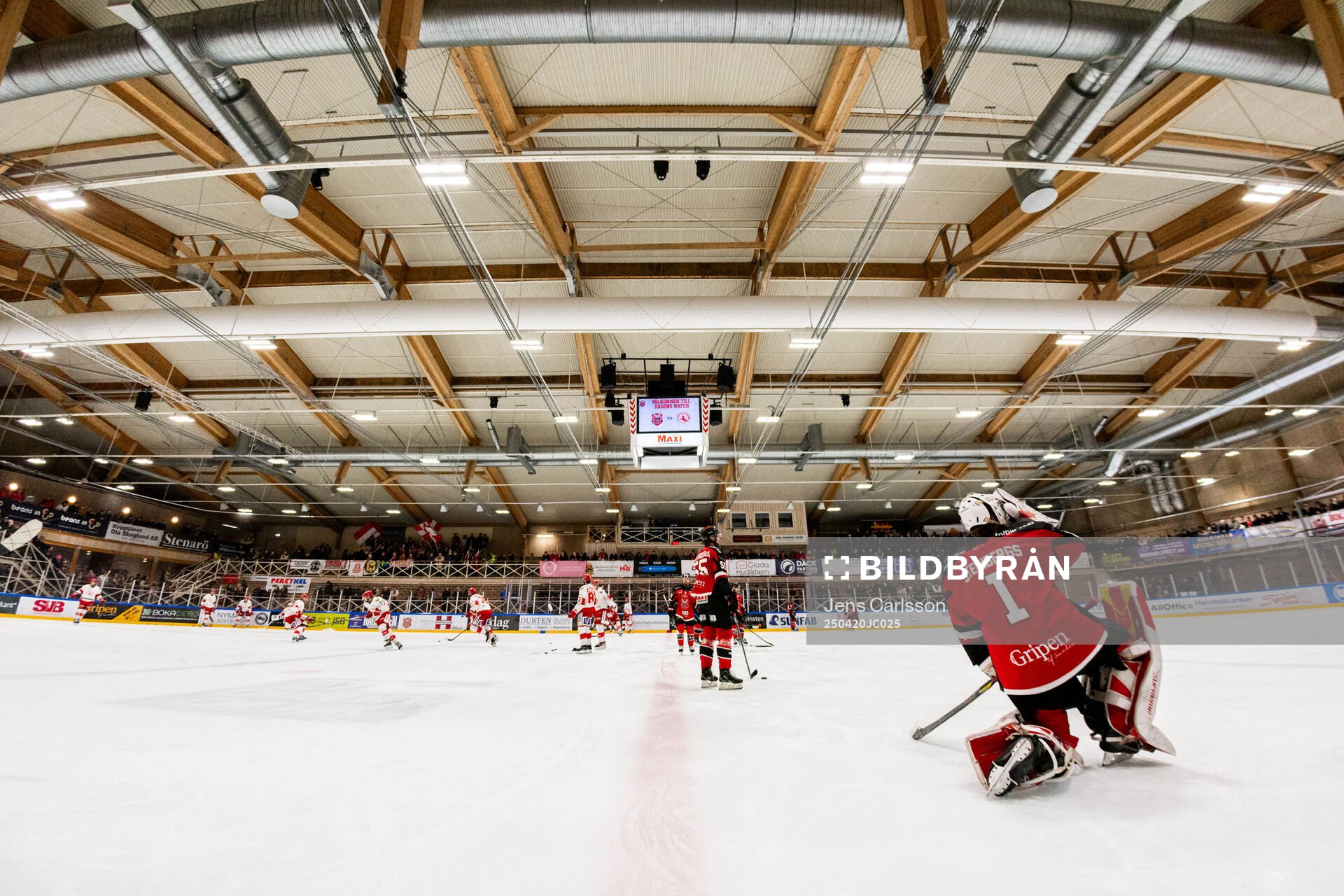Hudiksvalls målvakt Kristers Steinbergs
