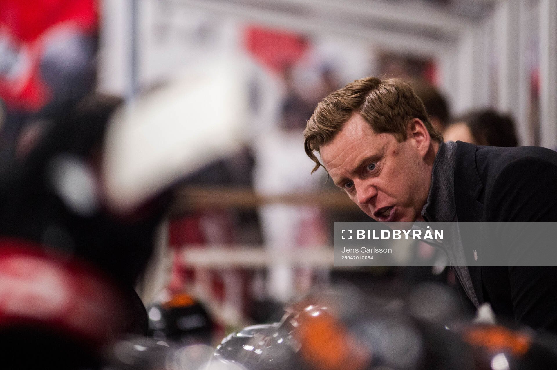 Hudiksvalls tränare Filip Algeman