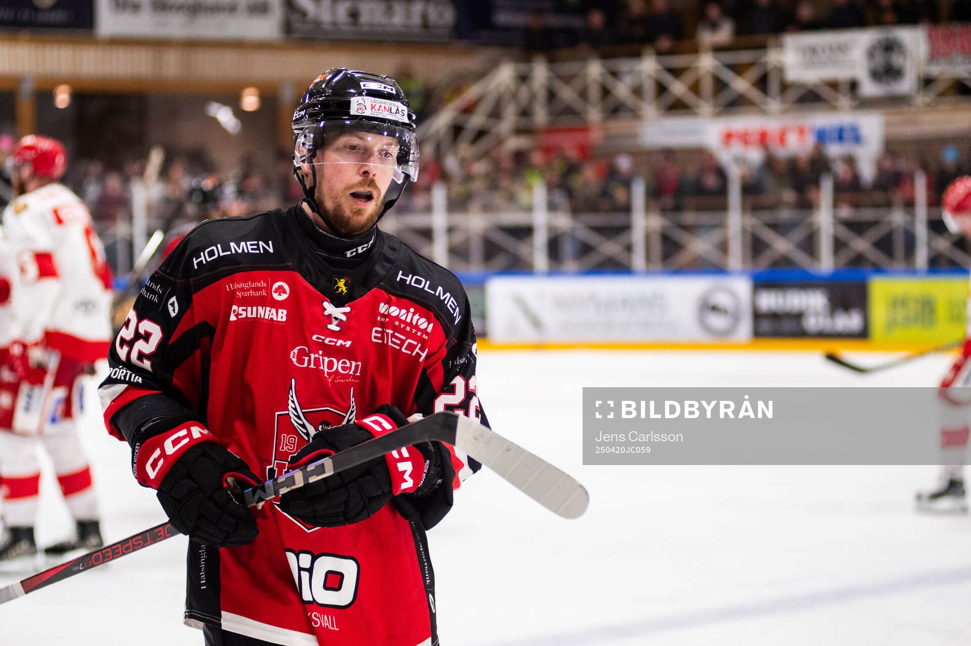 Hudiksvalls Linus Rotbakken deppar
