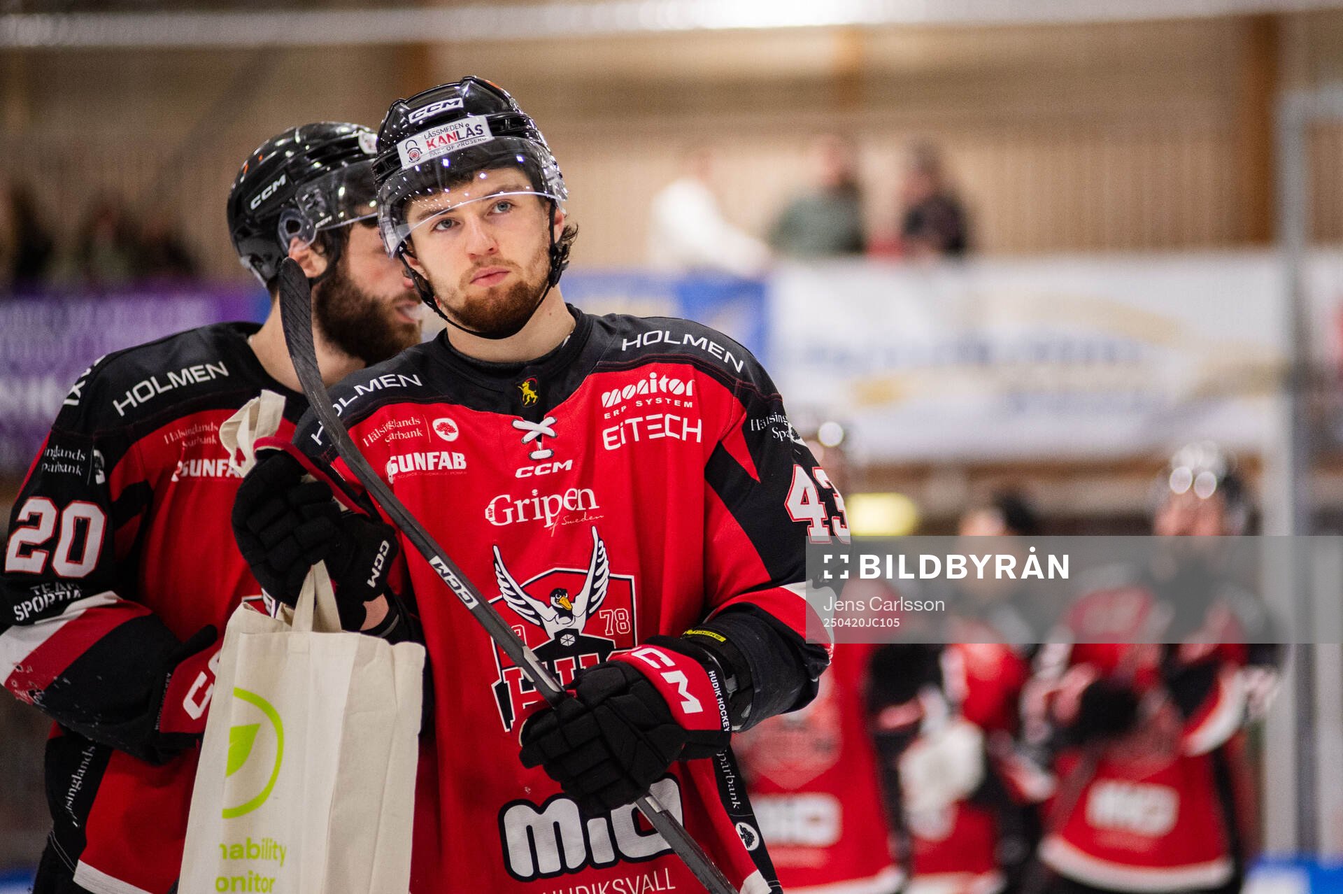 Hudiksvalls Loa Milfors deppar