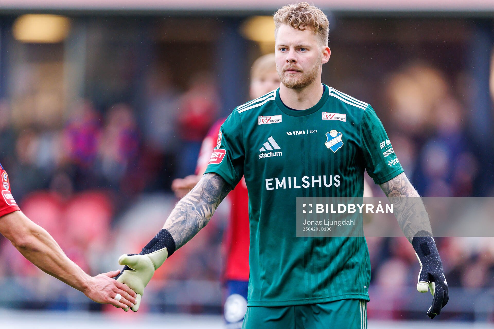 Östers målvakt Robin Wallinder