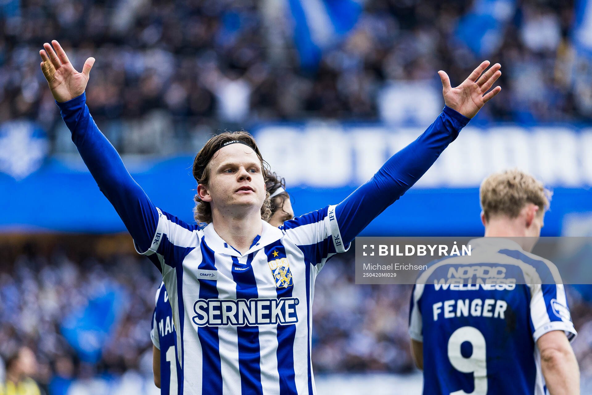 IFK Göteborgs Kolbeinn Thordarson jublar
