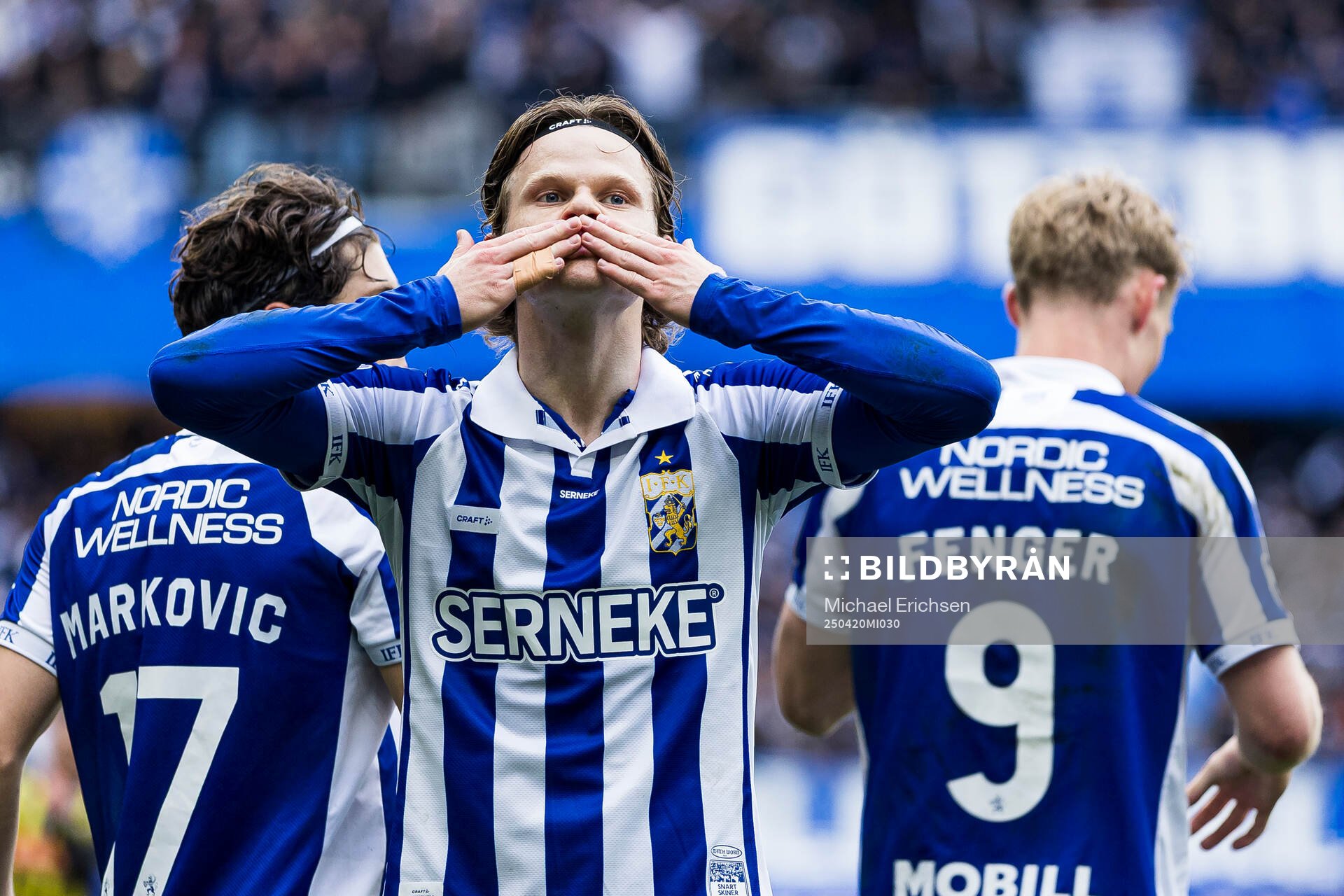 IFK Göteborgs Kolbeinn Thordarson jublar
