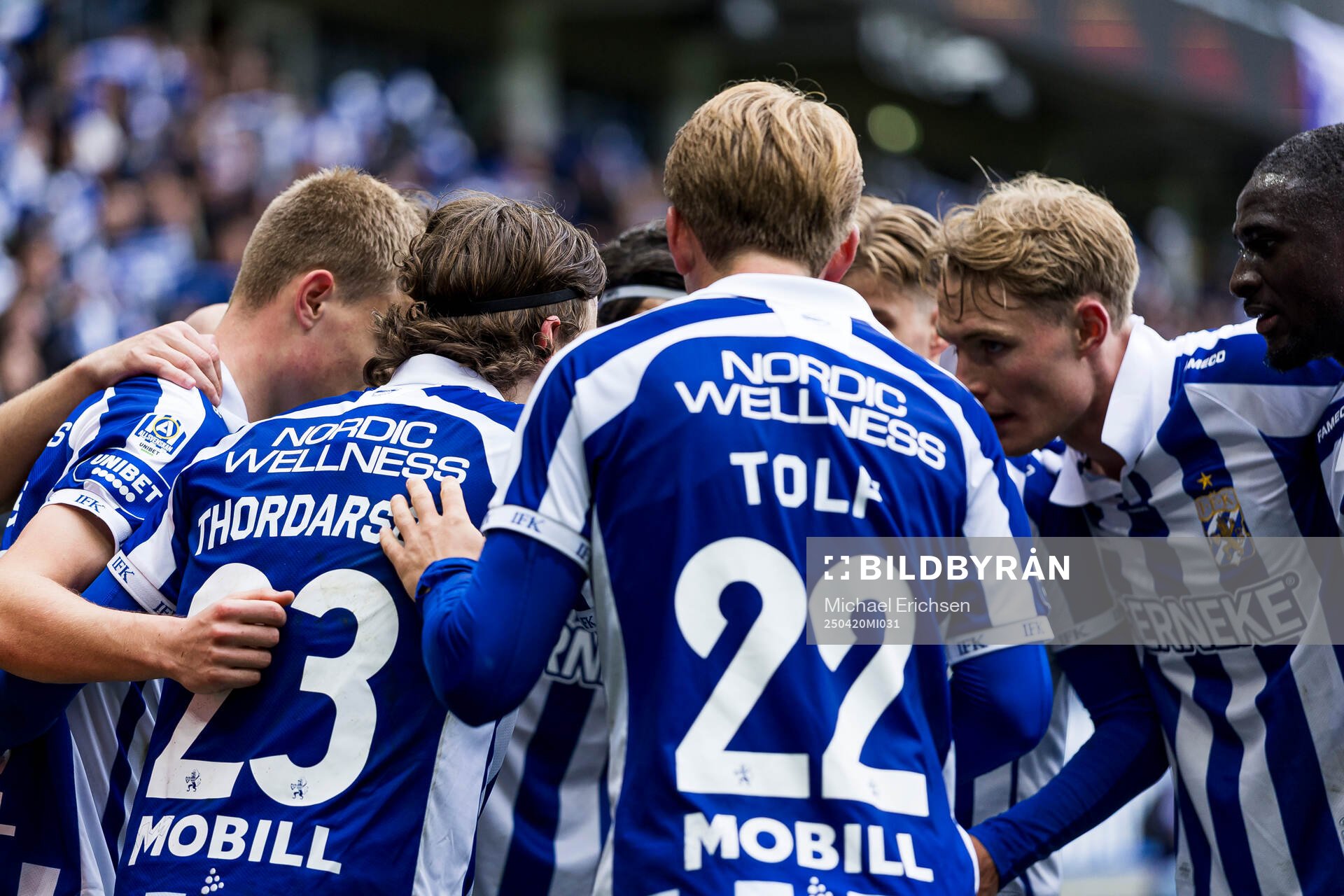 IFK Göteborgs Kolbeinn Thordarson jublar
