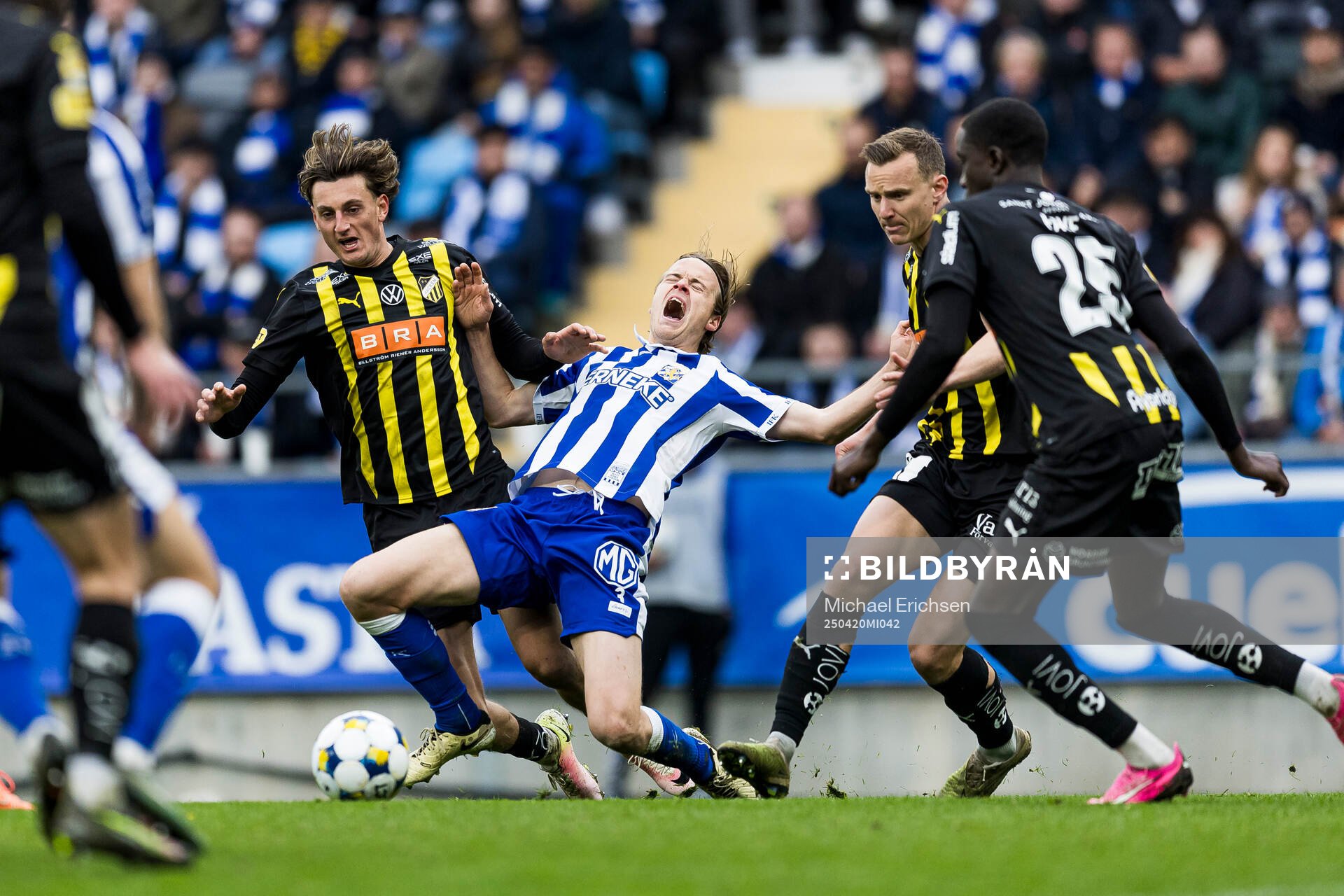 IFK Göteborgs August Erlingmark och Häckens Silas