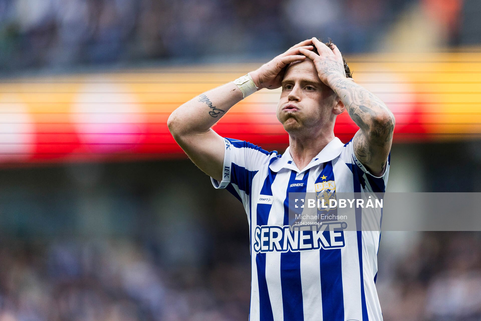 IFK Göteborgs Tobias Heintz deppar