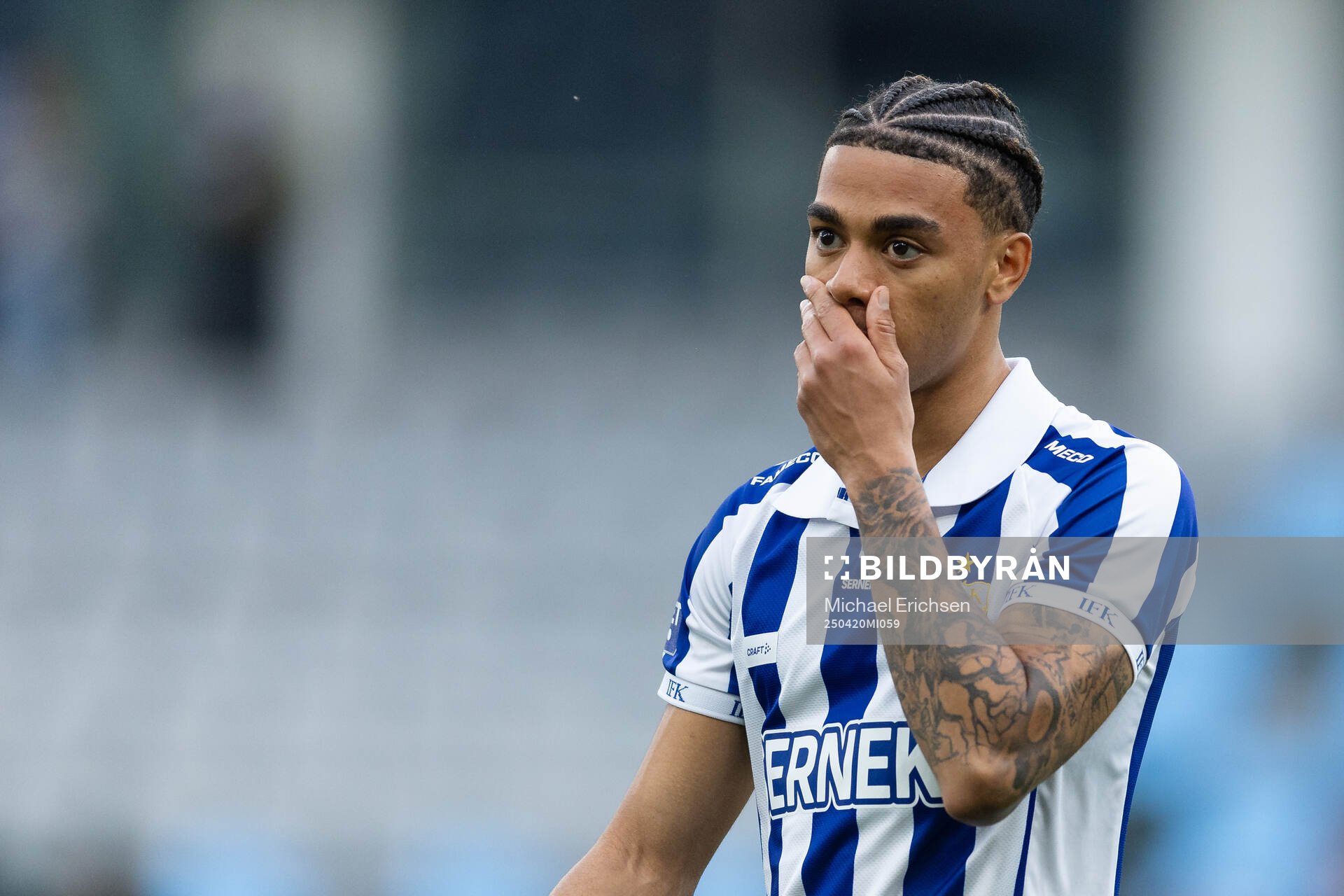 IFK Göteborgs Sebastian Clemmensen deppar