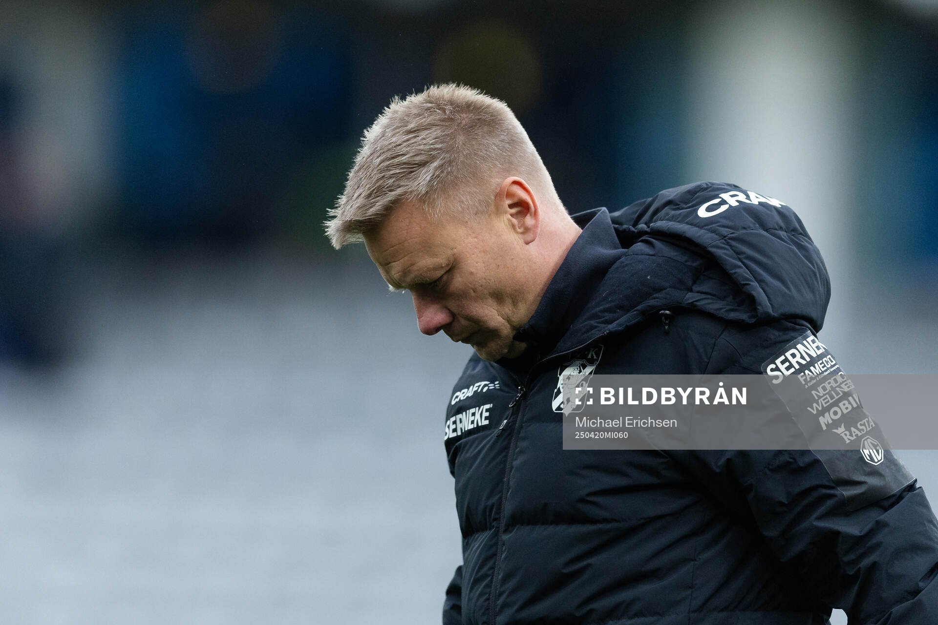 IFK Göteborgs tränare Stefan Billborn deppar