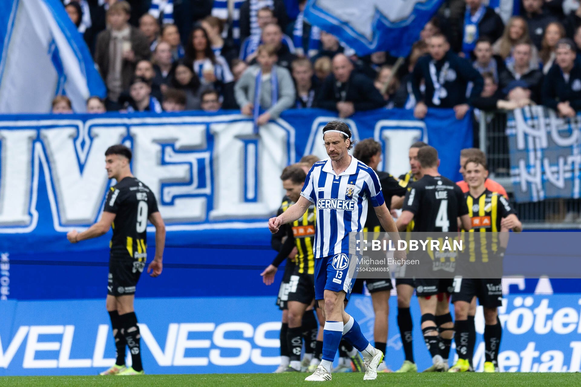 IFK Göteborgs Gustav Svensson deppar