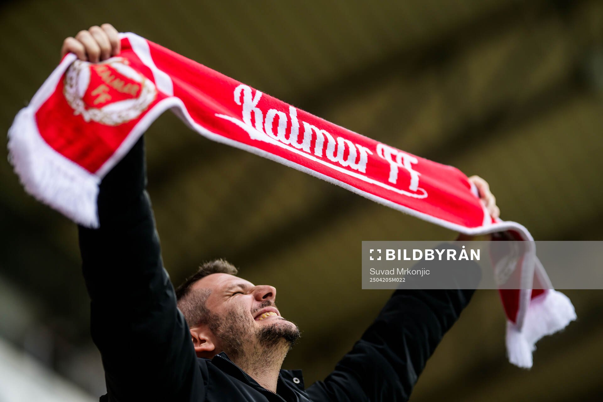 Kalmarsupportern Pablo Kalmar