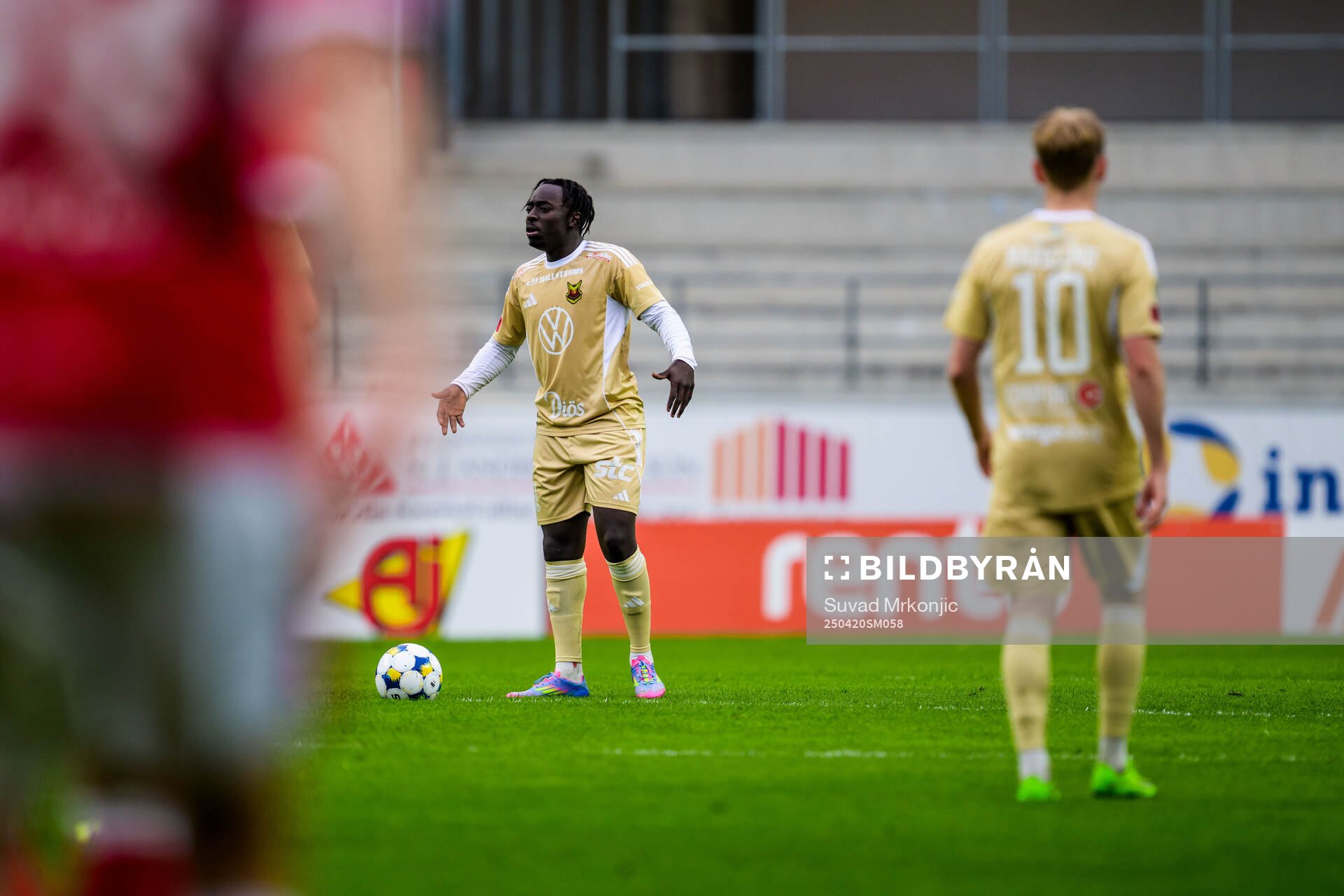 Östersunds Kalipha Jawla deppar