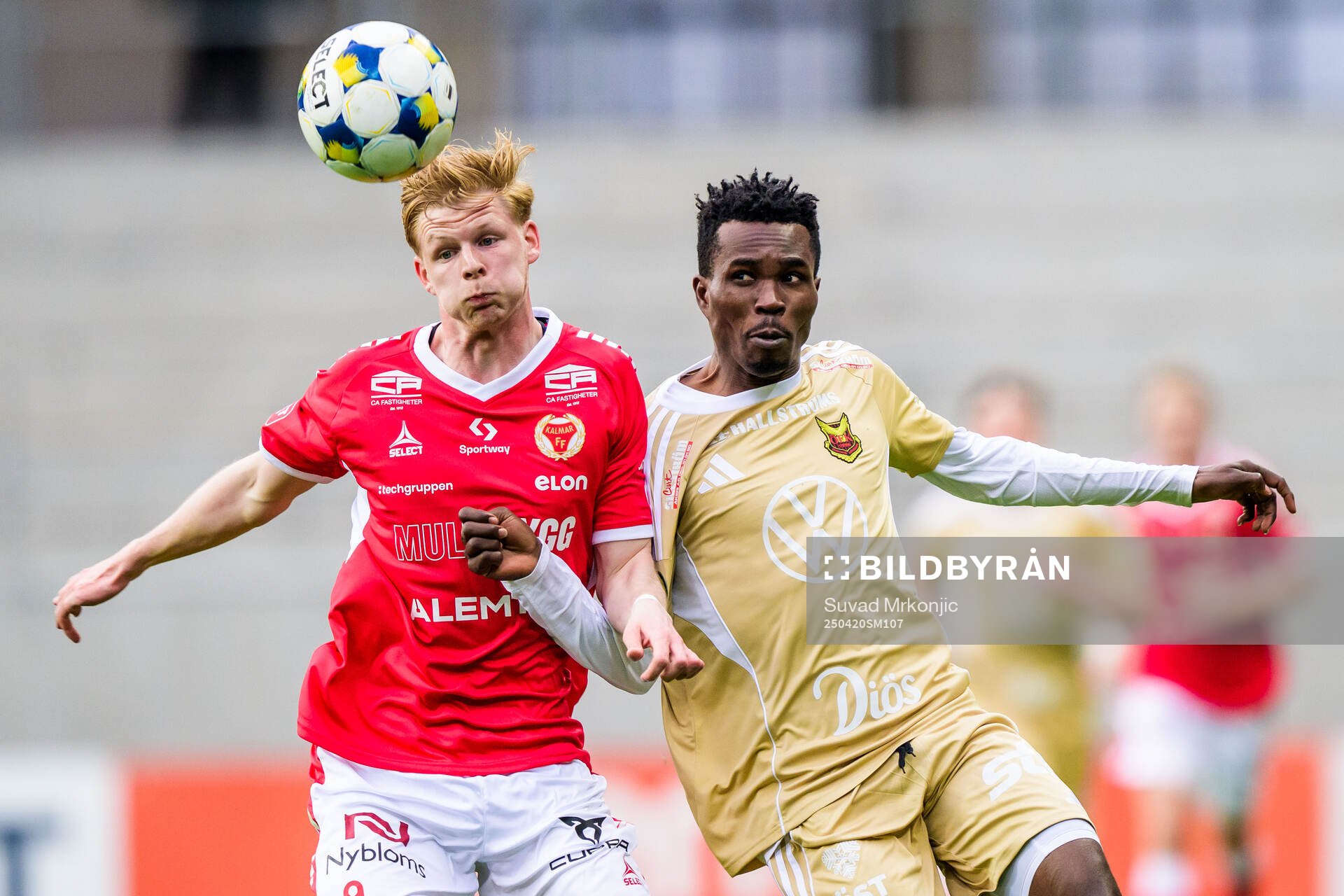 Kalmars Malcolm Stolt och Östersunds Sunday Anyanwu