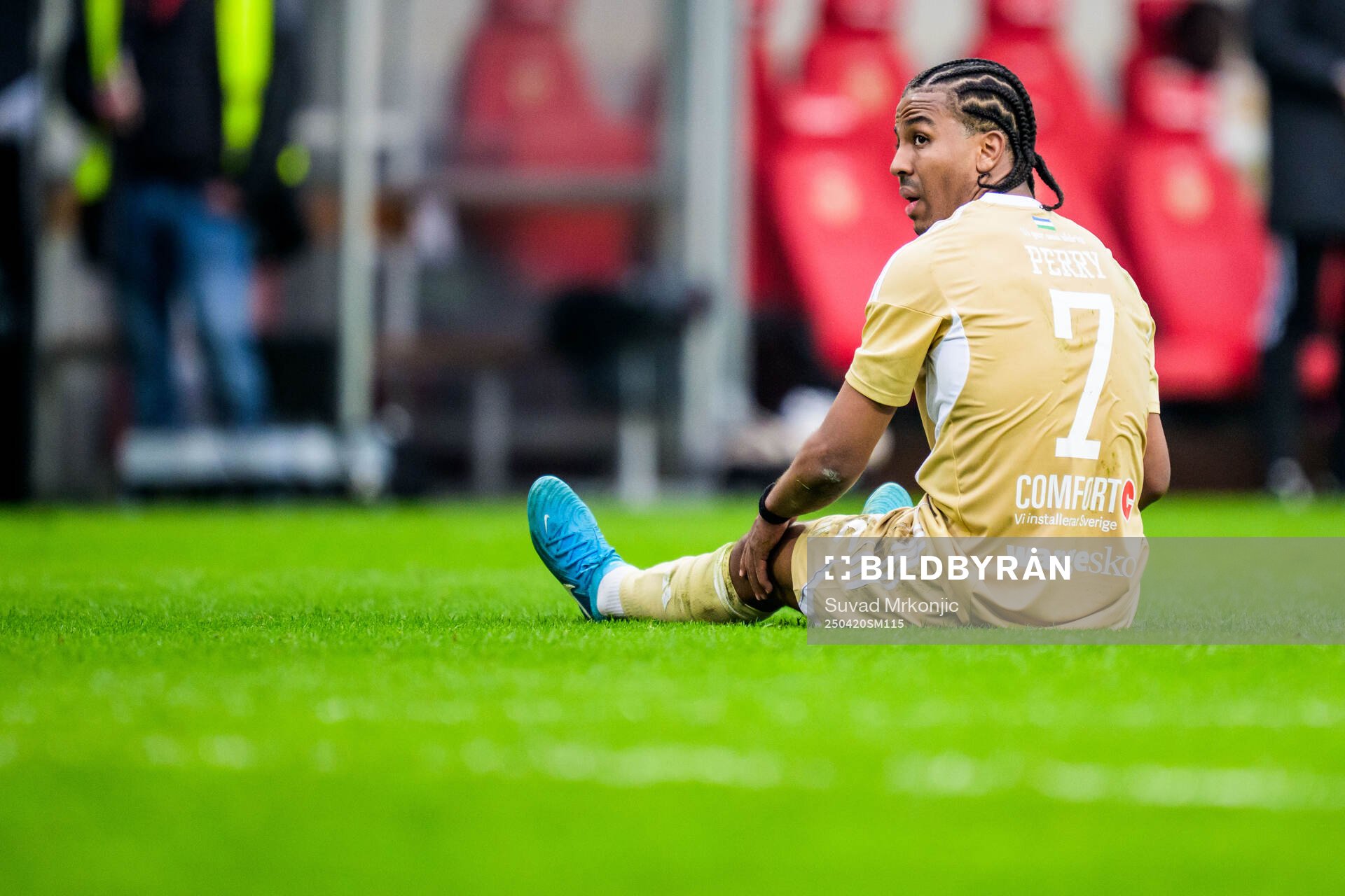 Östersunds Nebiyou Perry deppar