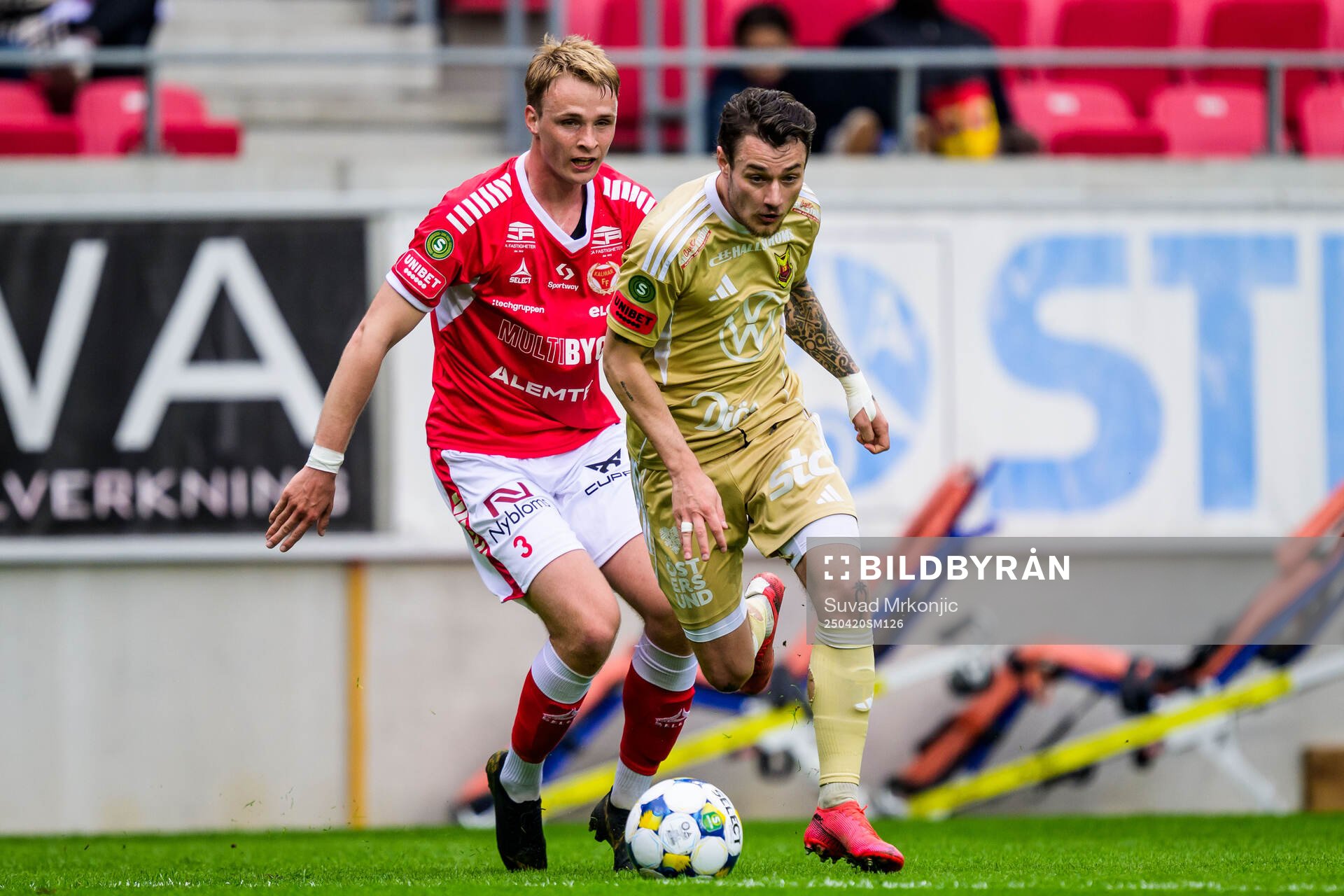 Kalmars Sivert Engh Øverby och Östersunds Adrian Edqvist