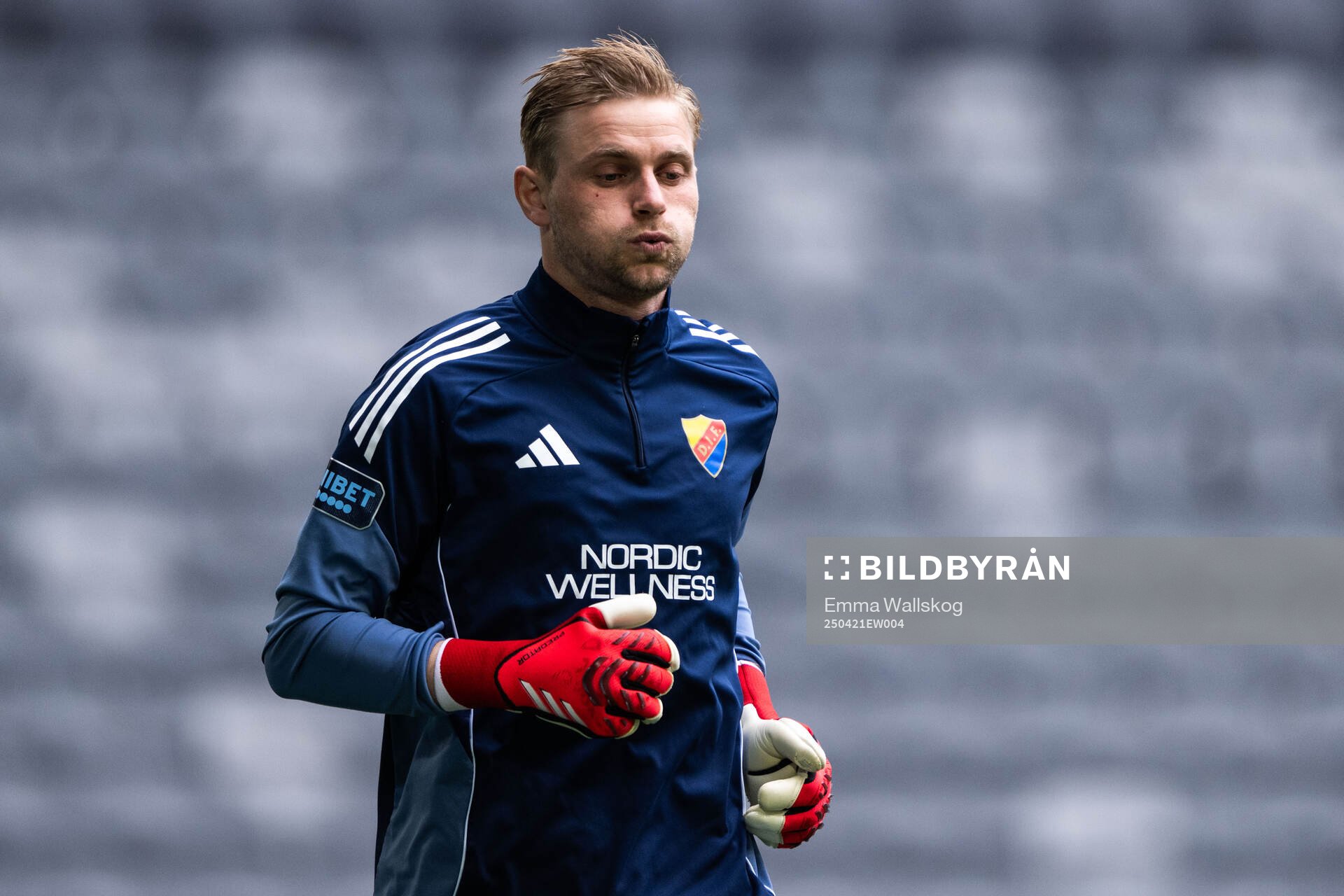 Djurgårdens målvakt Jacob Rinne