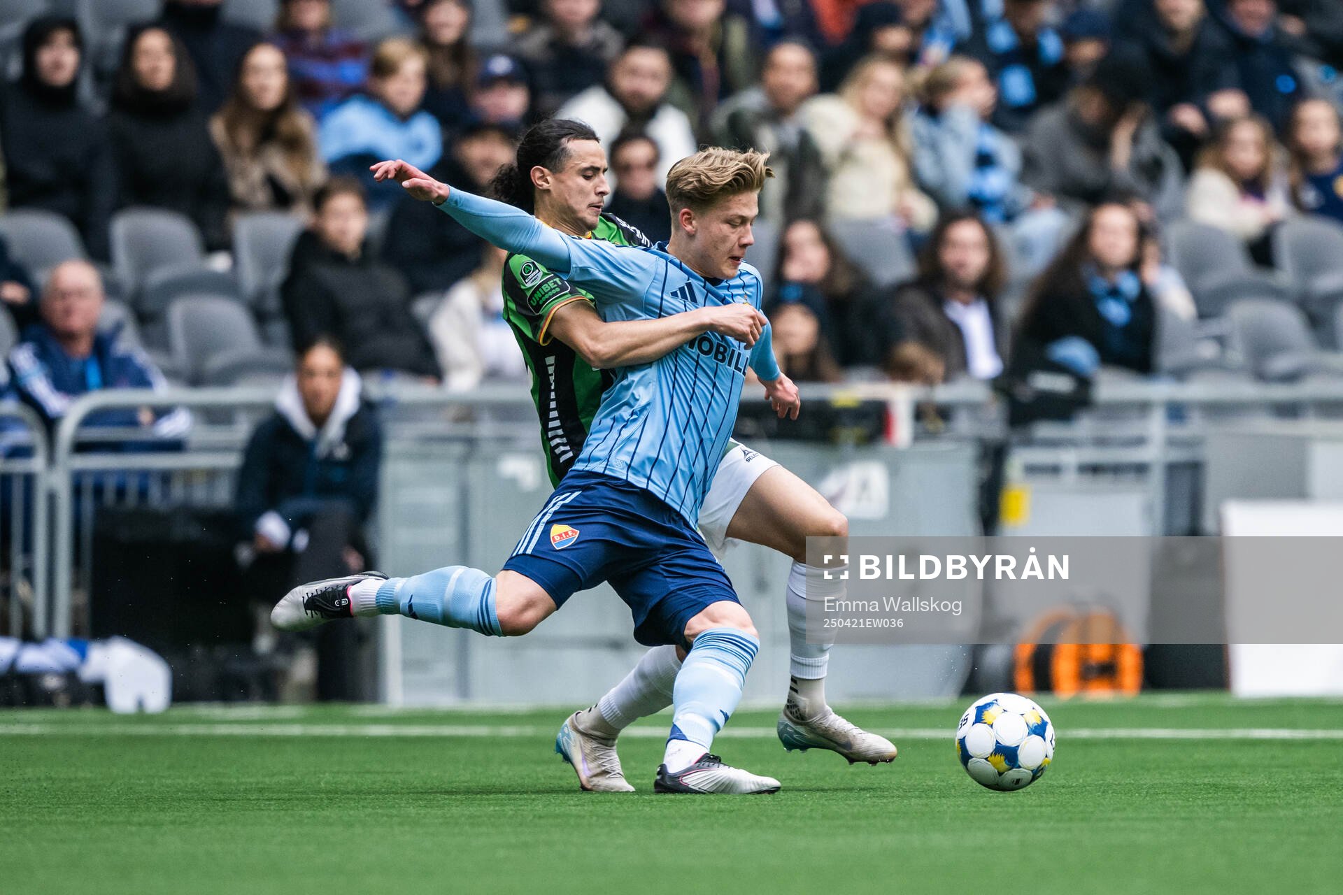 GAIS Amin Boudri och Djurgårdens Matias Siltanen