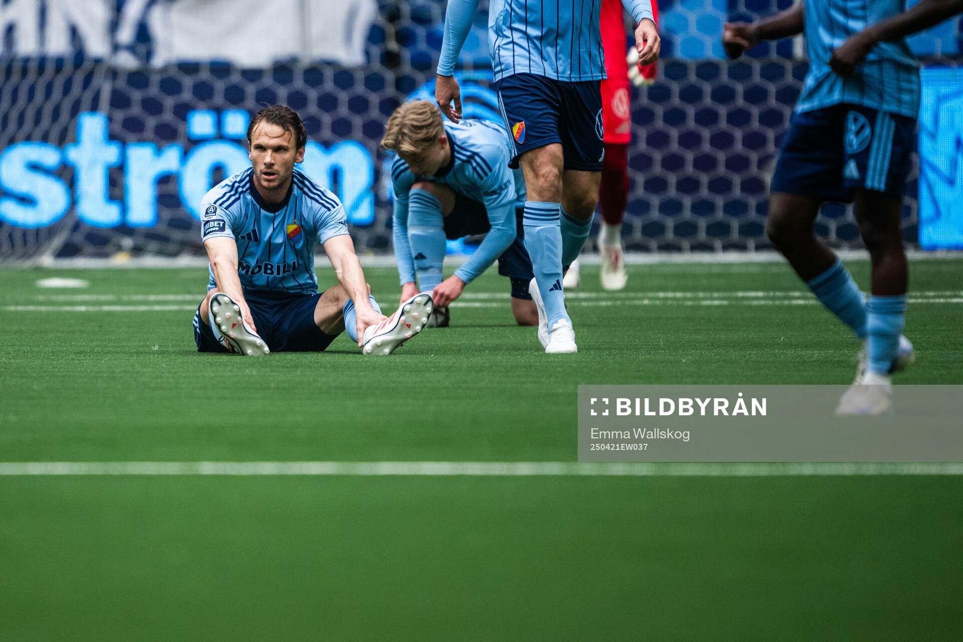 Djurgårdens Albin Ekdal deppar