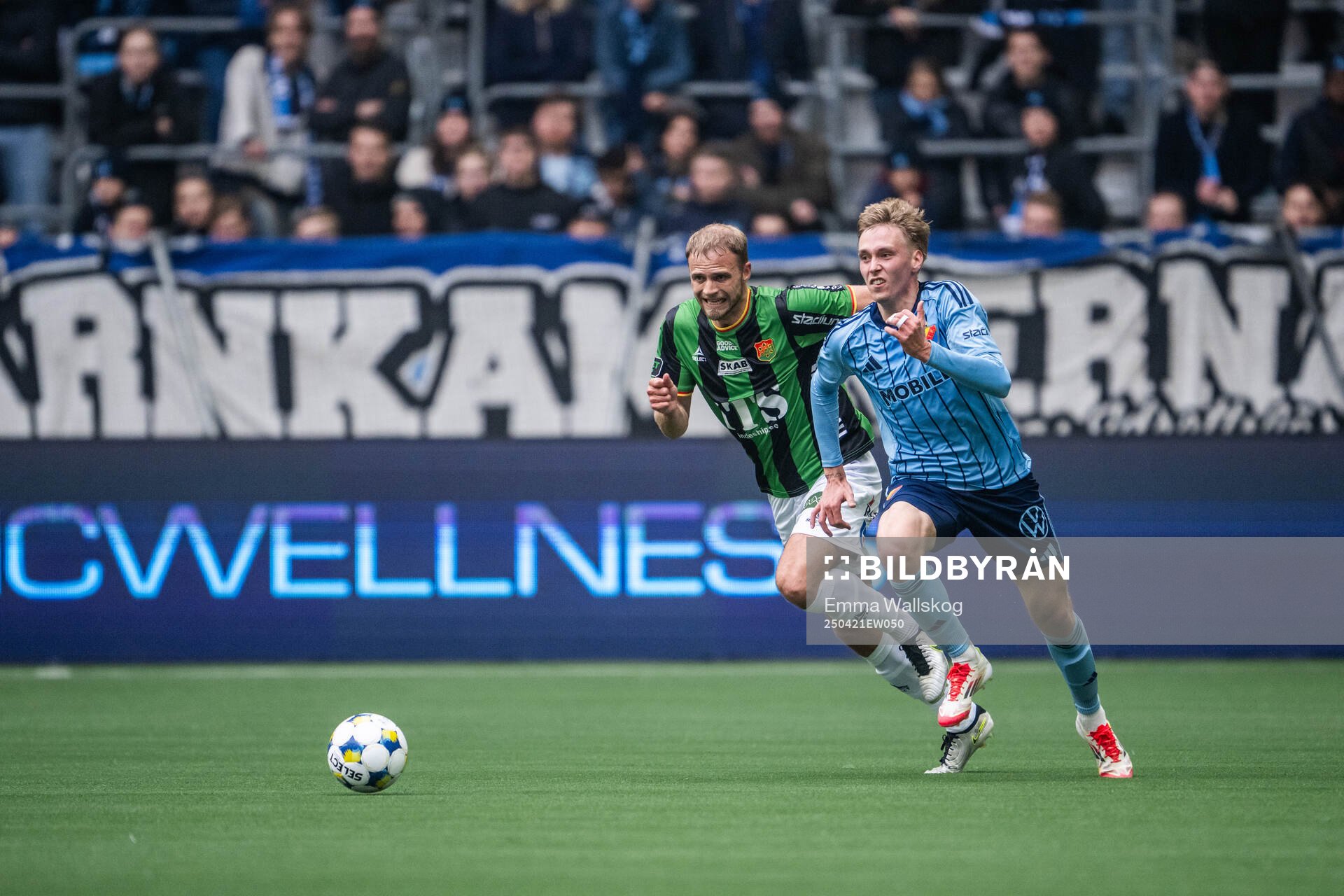 GAIS Gustav Lundgren och Djurgårdens Santeri Haarala