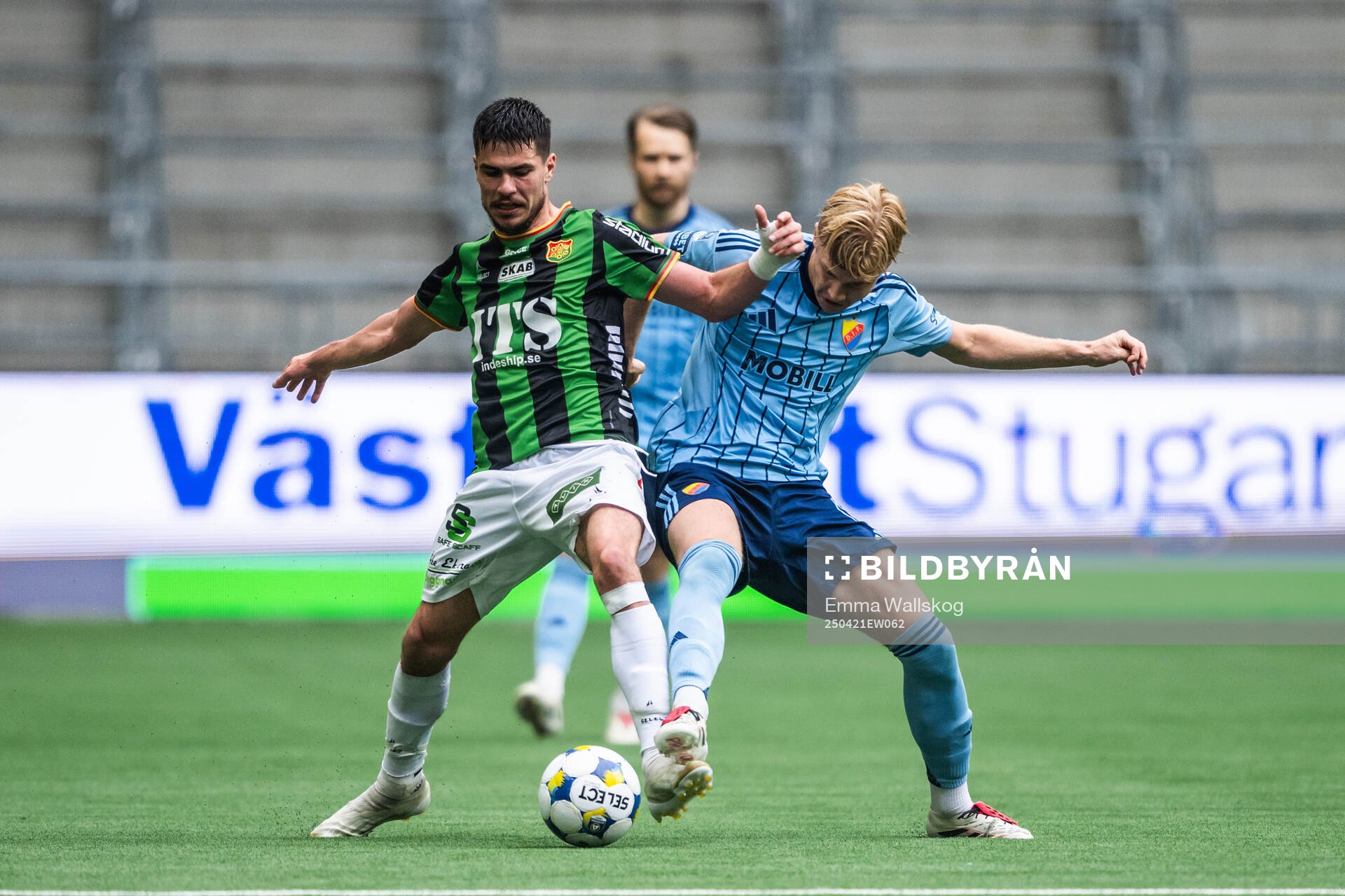GAIS William Milovanovic och Djurgårdens Theo Bergvall