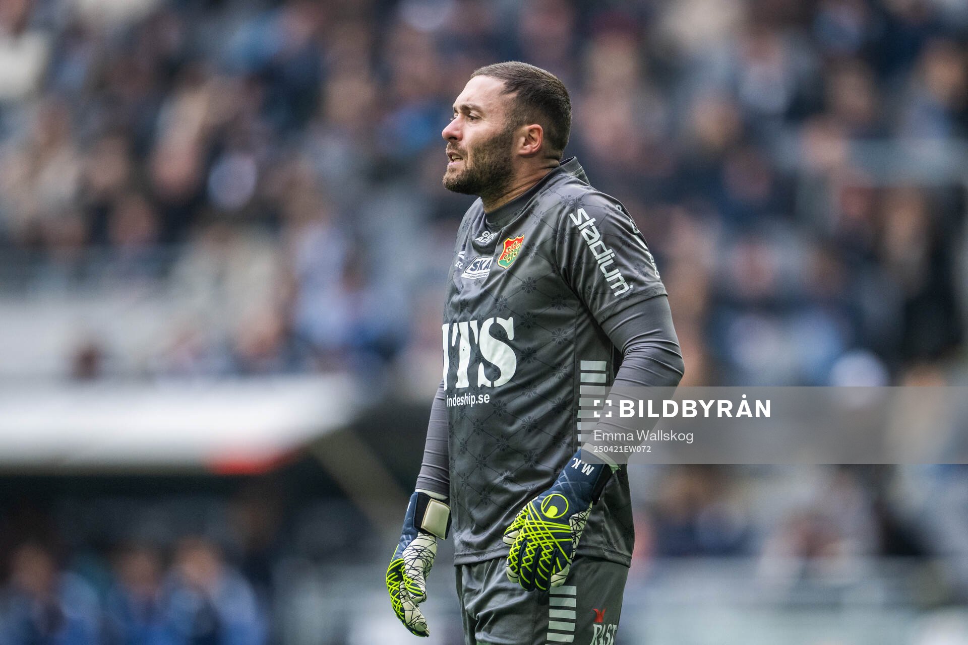 GAIS målvakt Mergim Krasniqi
